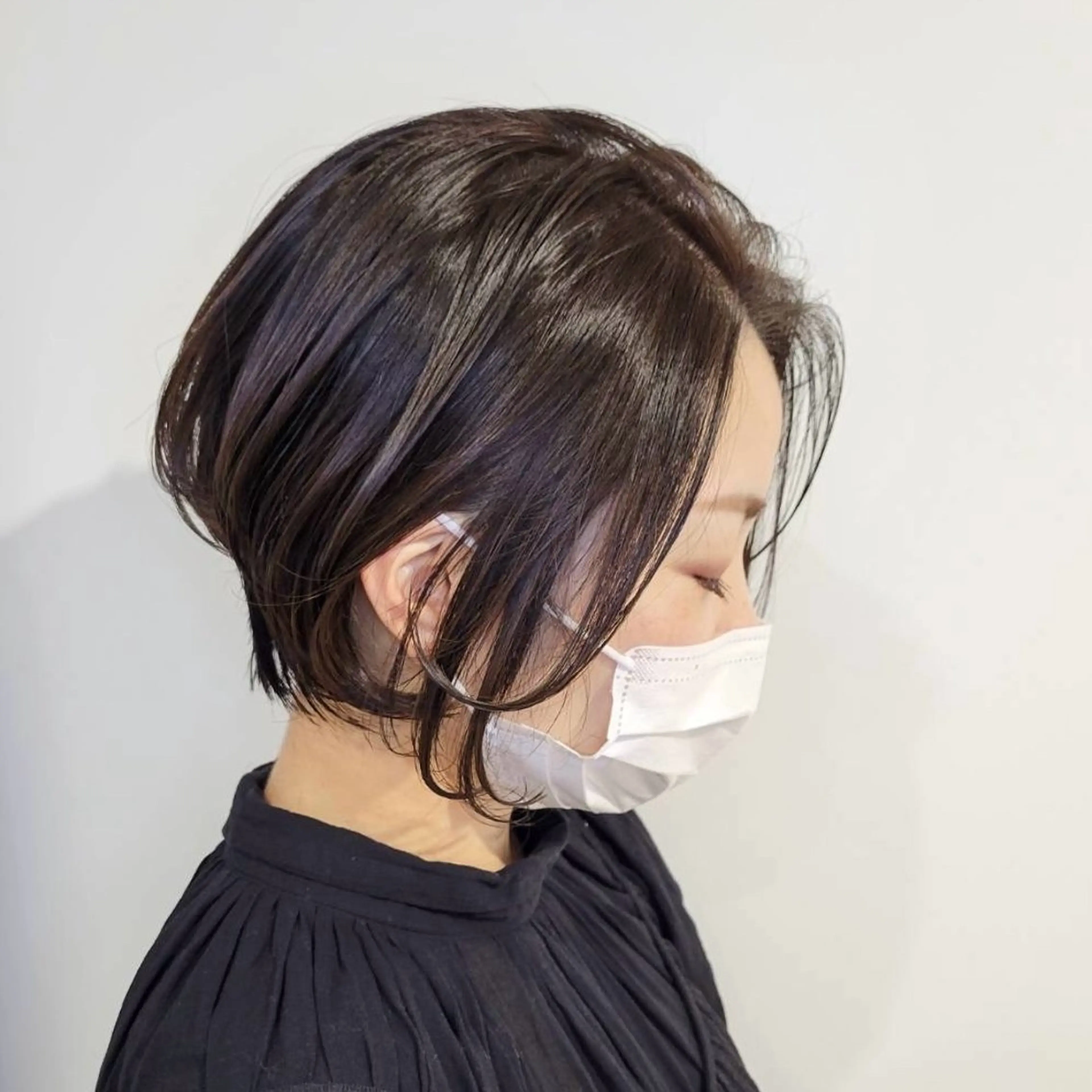 ショート ついざき はるかのヘアスタイル