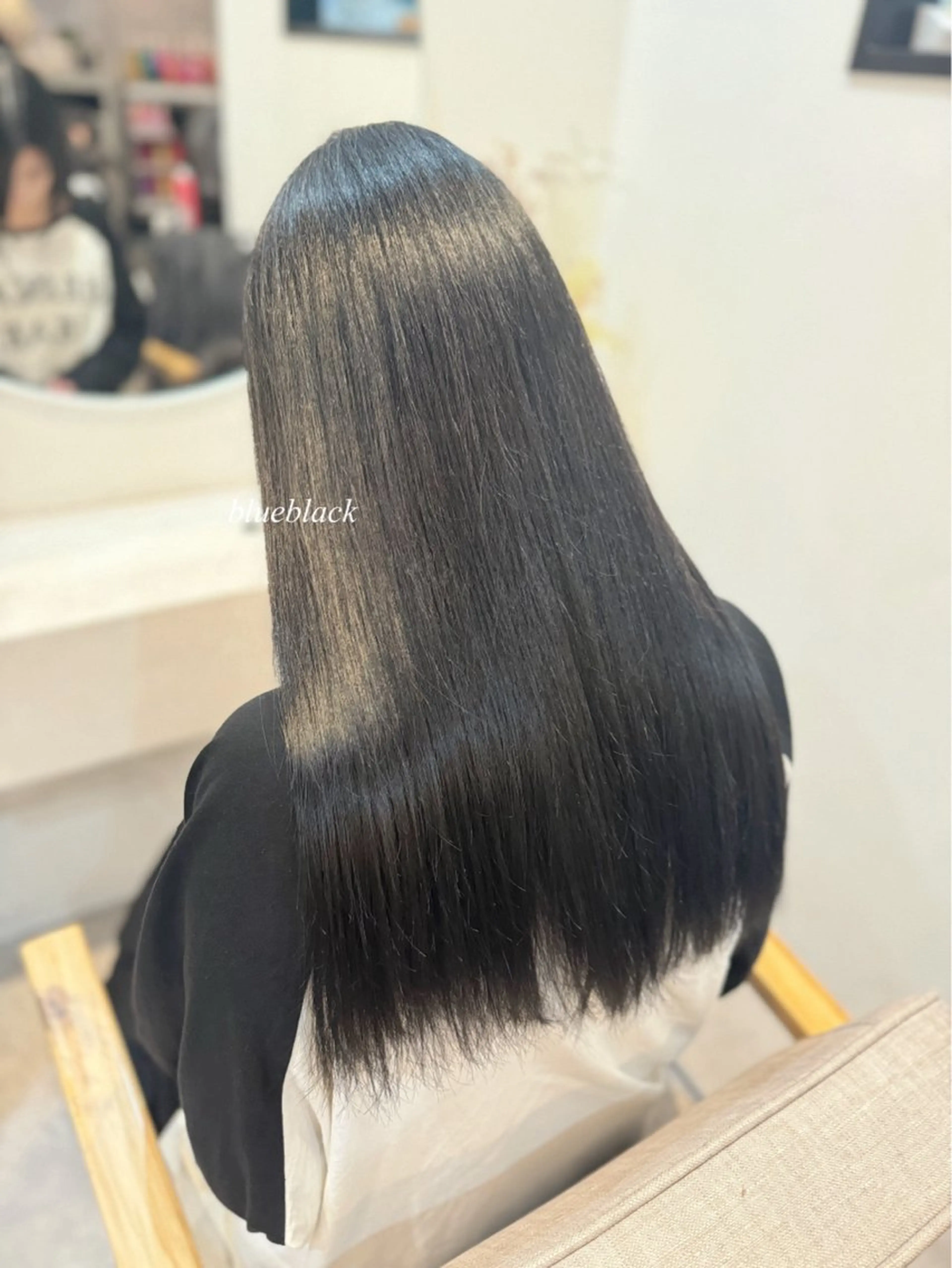 ロング 縮毛矯正 池袋レディースカット モデル募集中‼️のヘアスタイル