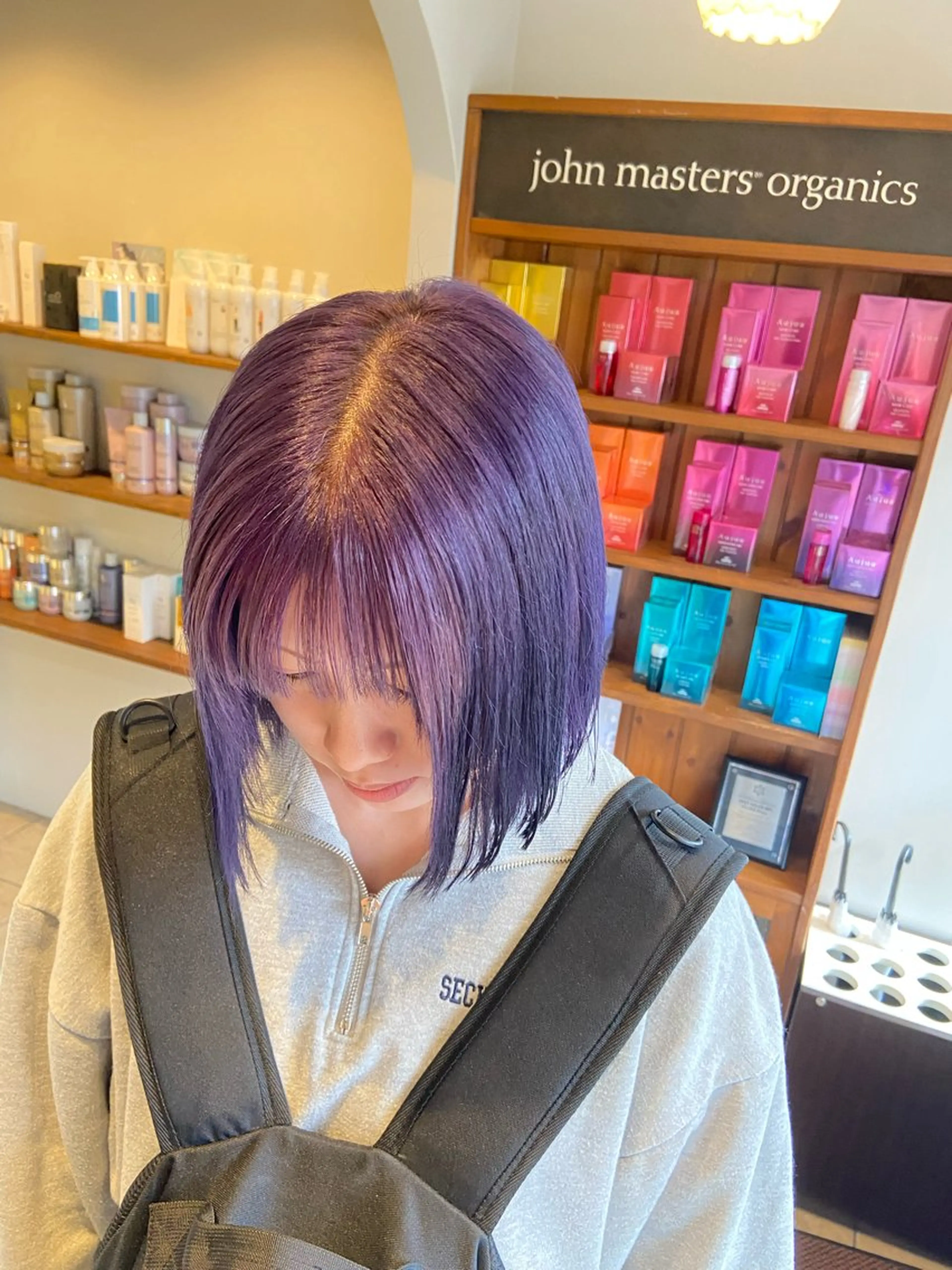 ショート ヘアカラー トリートメント 透明感カラー🎀 tasty／makoのヘアスタイル