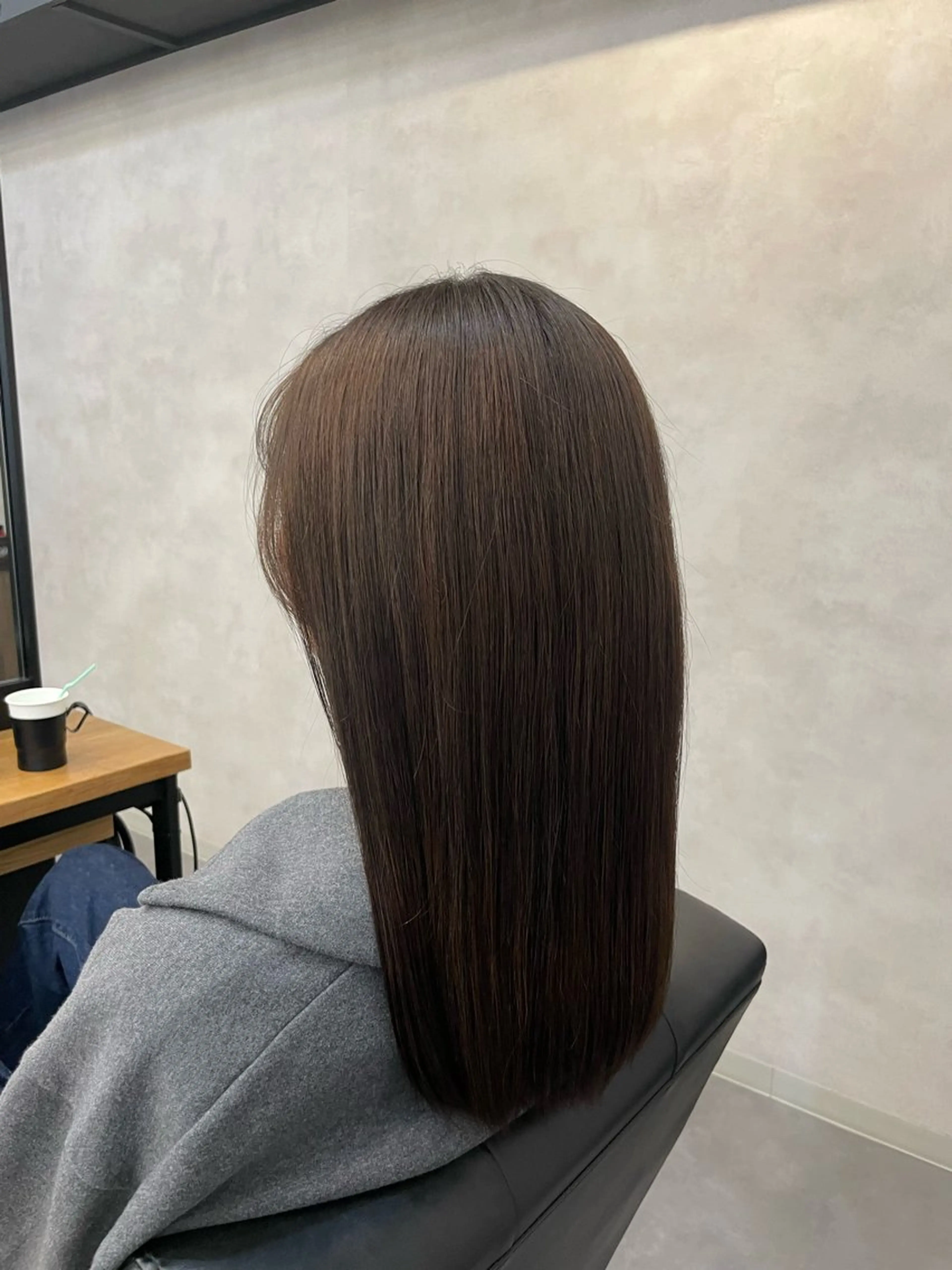 ロング カラー ヘアカラー トリートメント 今村 南穂のヘアスタイル