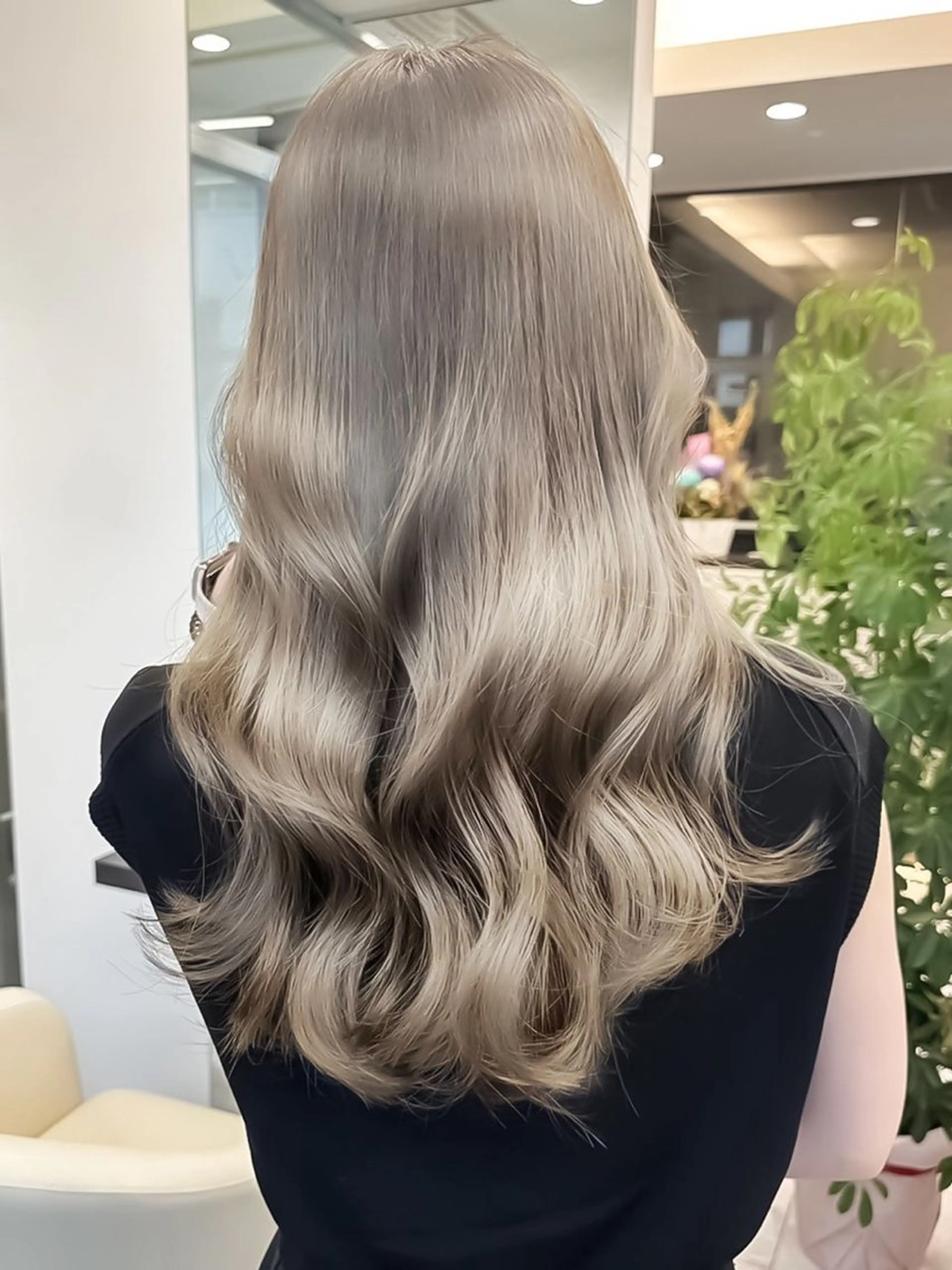 ロング カット ヘアカラー トリートメント アメモリ ヒロアキのヘアスタイル
