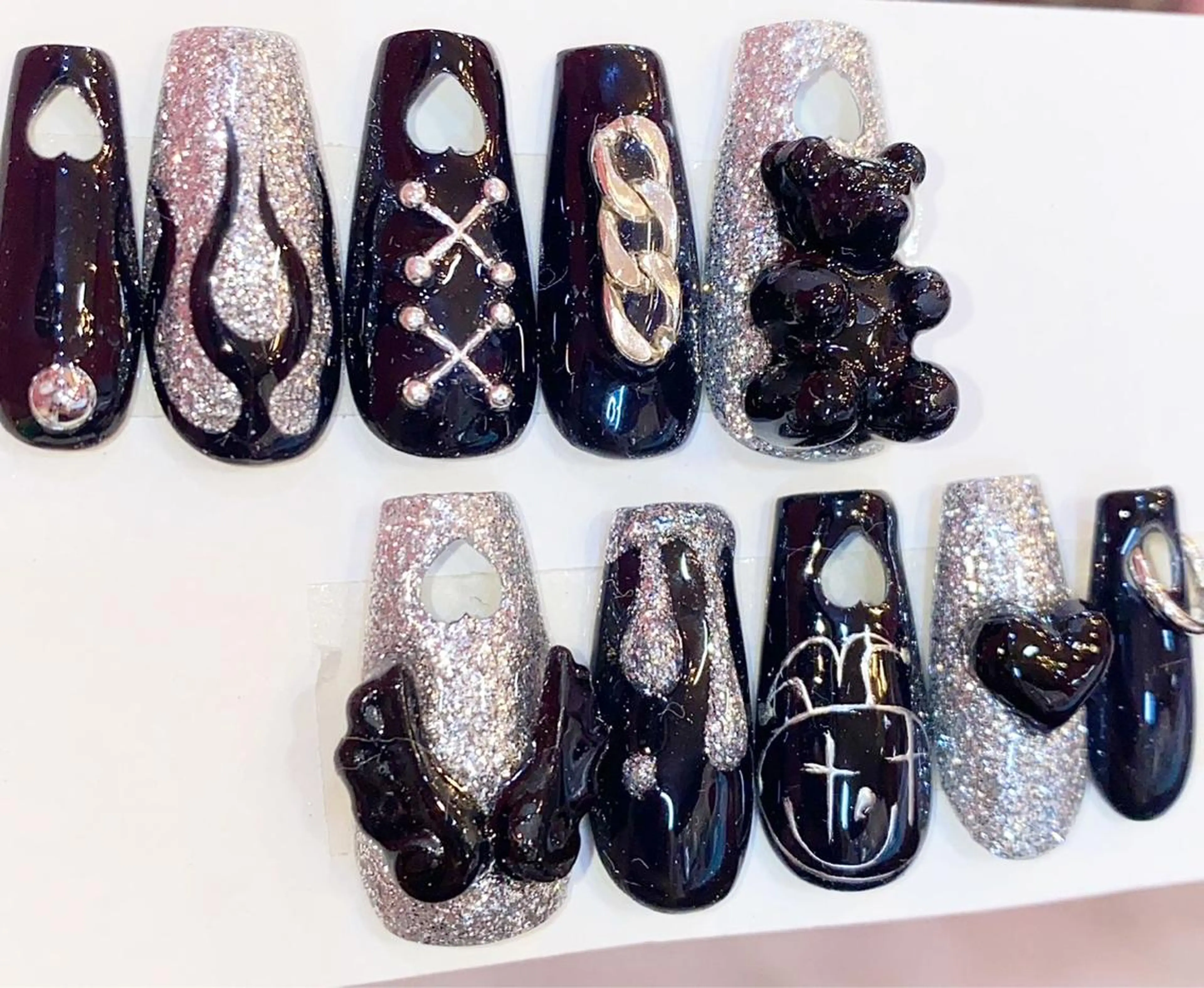 ネイル 成人式 スカルプネイル ネイルチップ NAILSGOGO shibuyaのネイルデザイン