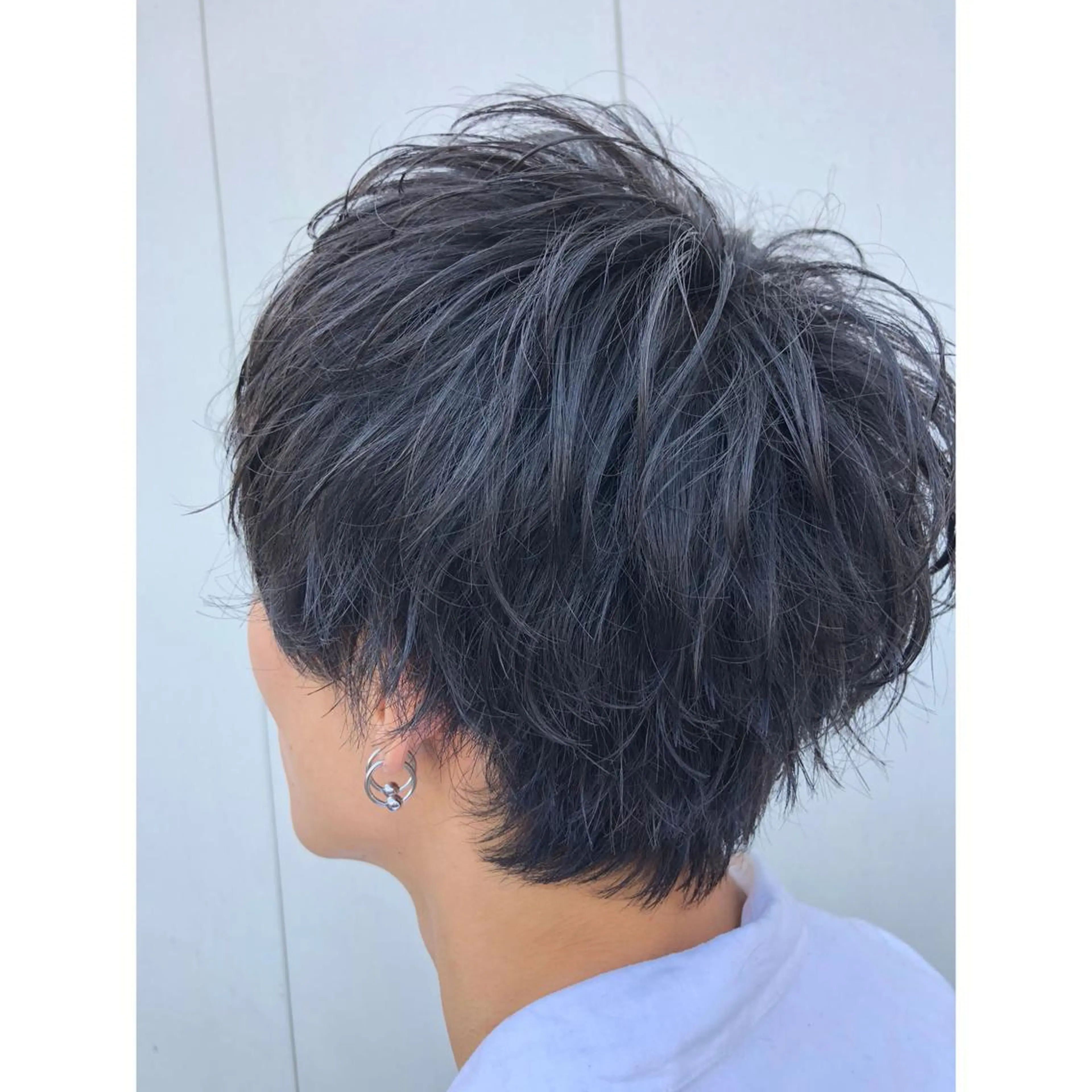 ショート メンズ マッシュウルフ マッシュ メンズウルフカット ウルフカット Lit所属・Lit.豊橋 夏目のヘアスタイル