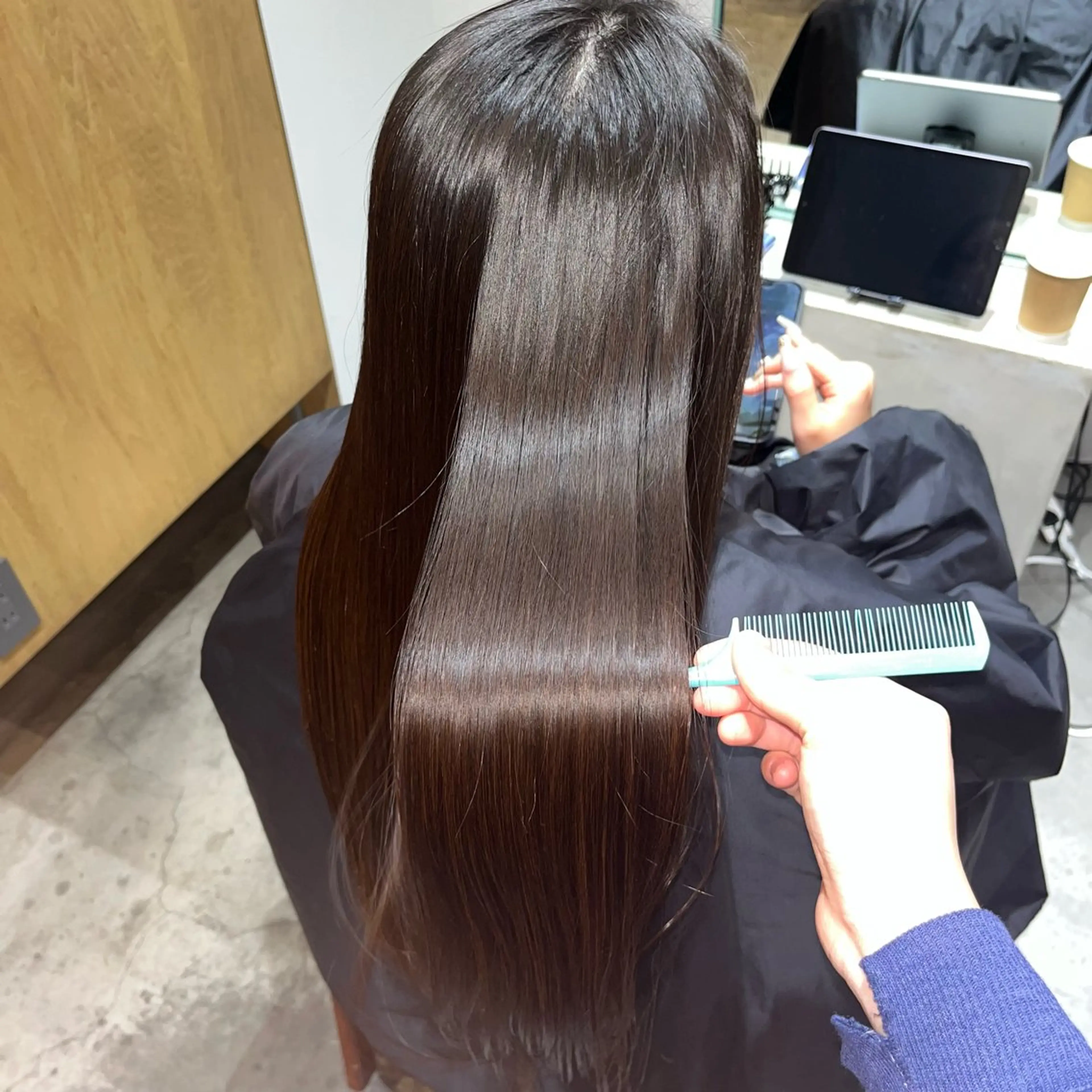 ロング ロング Wカラー🐾 ハルナのヘアスタイル