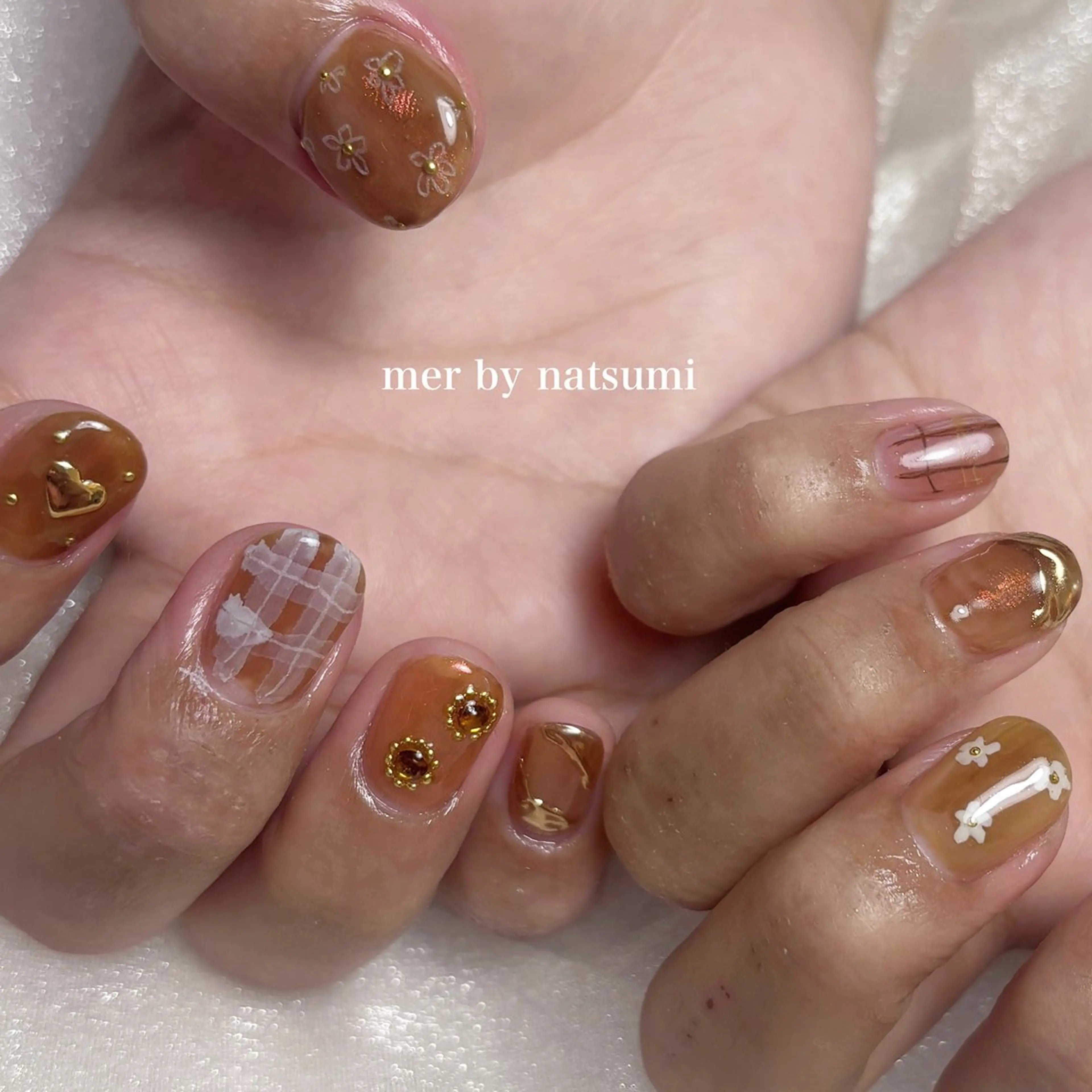 ショート mer natsumiのネイルデザイン