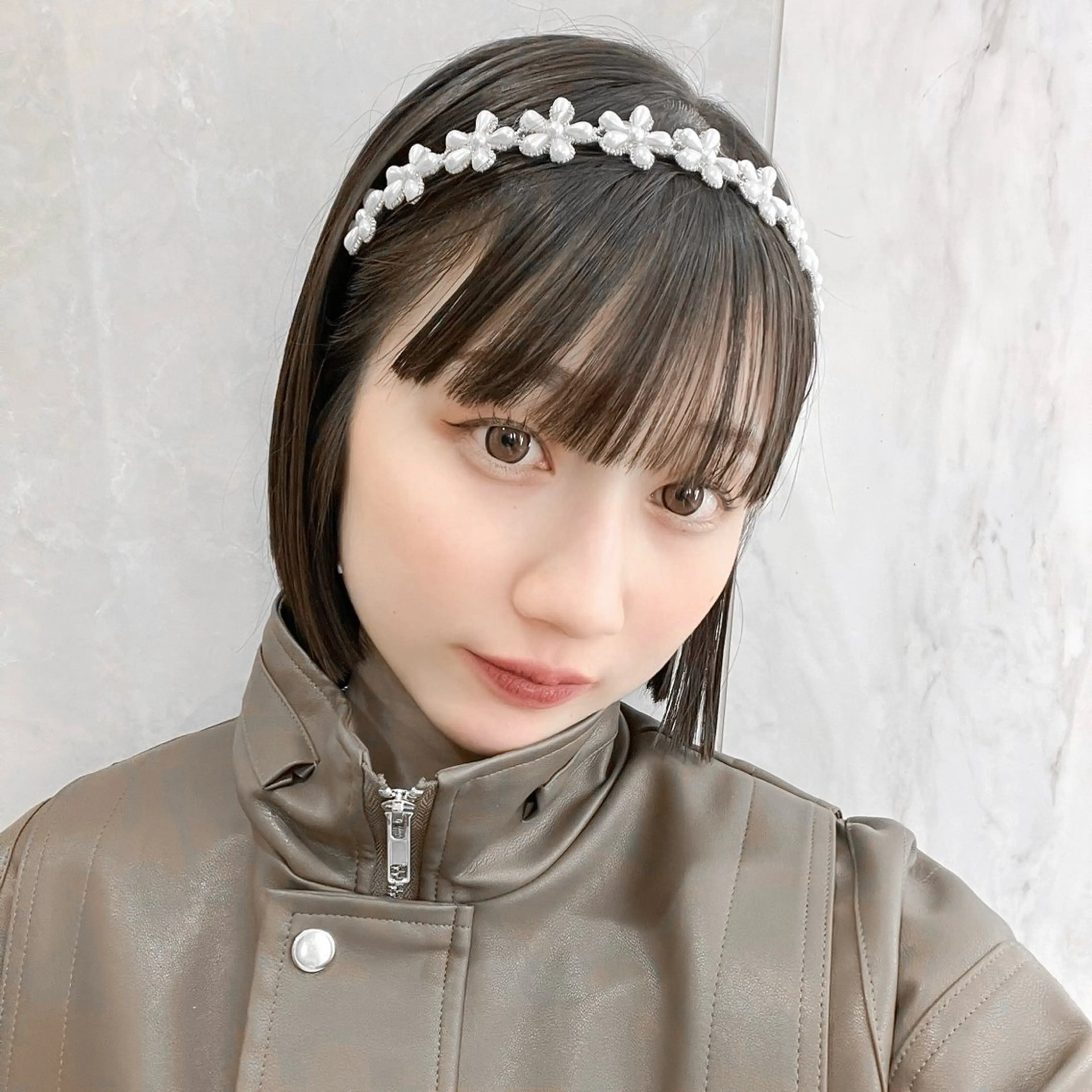 ショート カット ヘアカラー トリートメント 縮毛矯正/韓国ヘア /ボブ🪄ミズキのヘアスタイル
