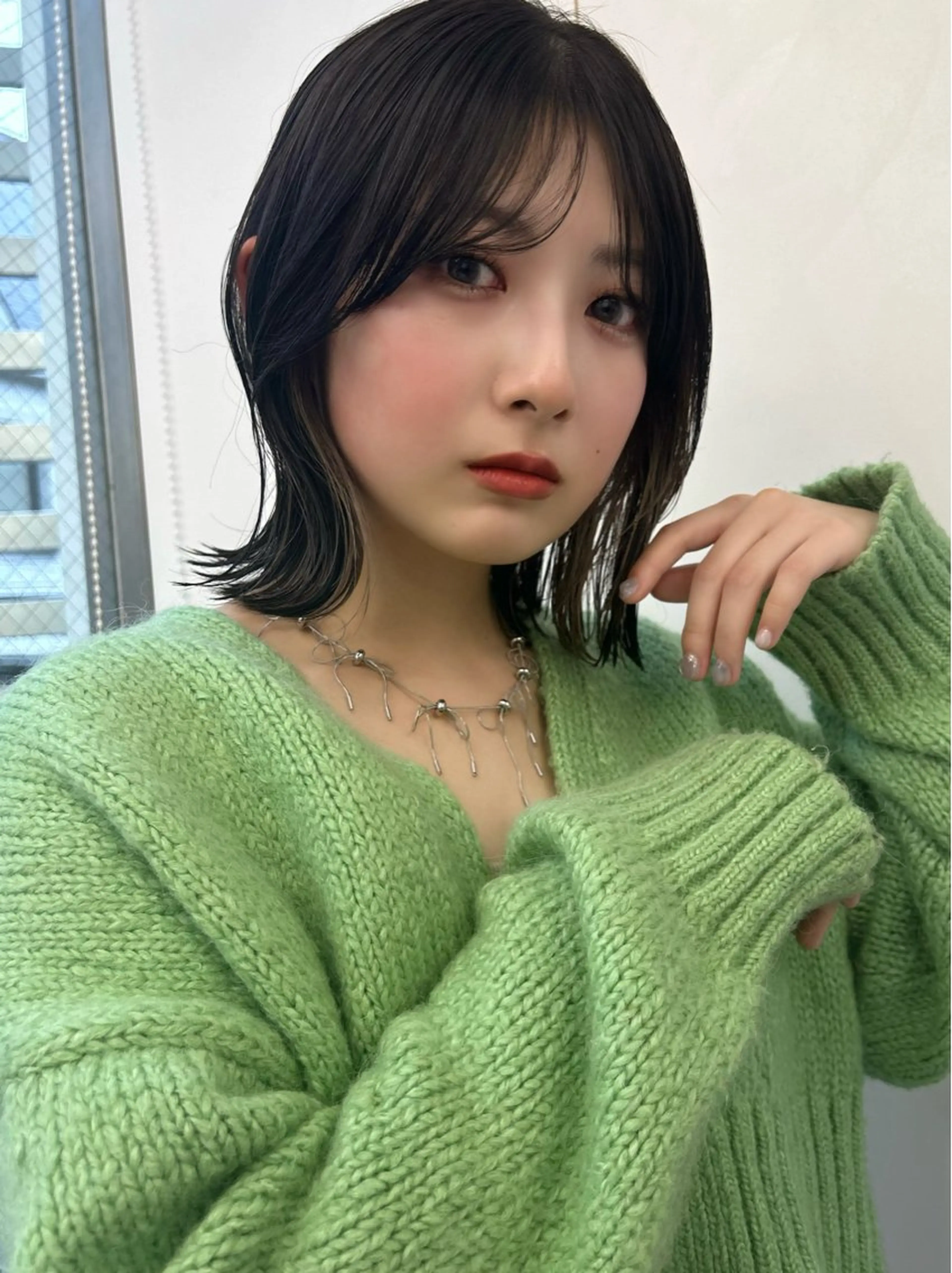 表参道美容師ゆいか ♡ミディアムレイヤーのヘアスタイル