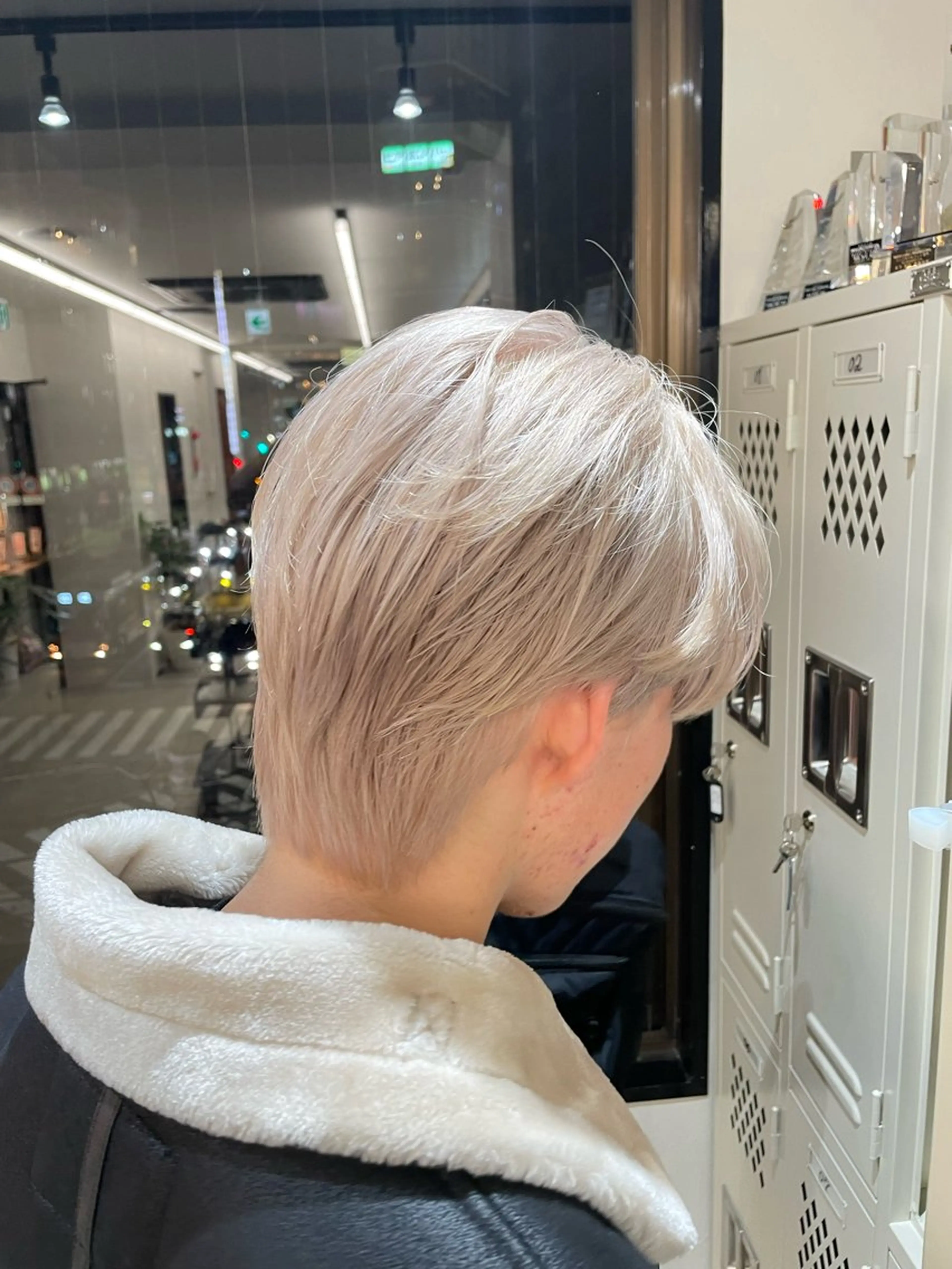 カラー メンズ メンズブリーチ ブリーチ 🪐Men's🪐 ニュアンス/リョウガのヘアスタイル