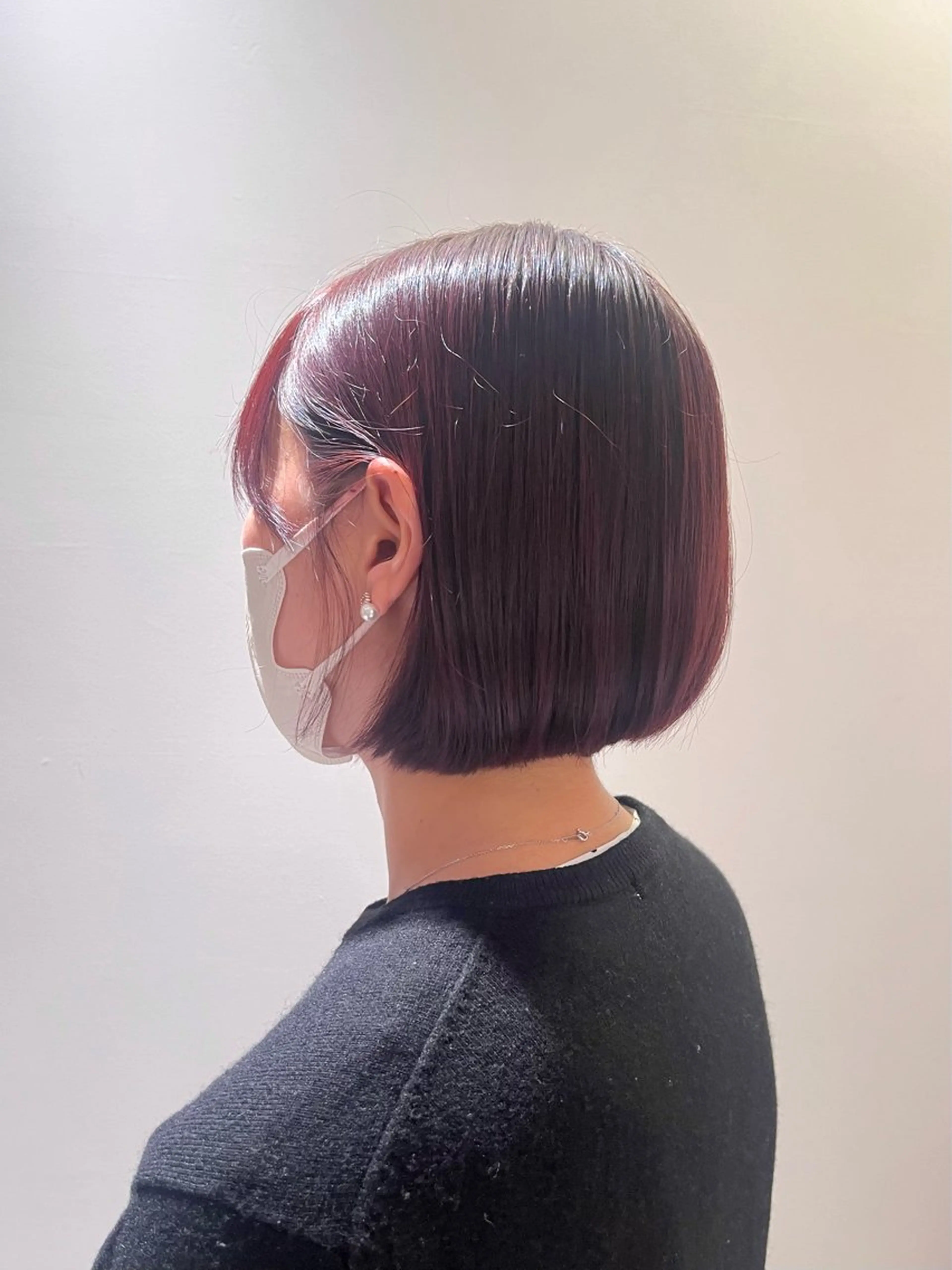 ショート カット ヘアカラー 橋本 萌々香のヘアスタイル