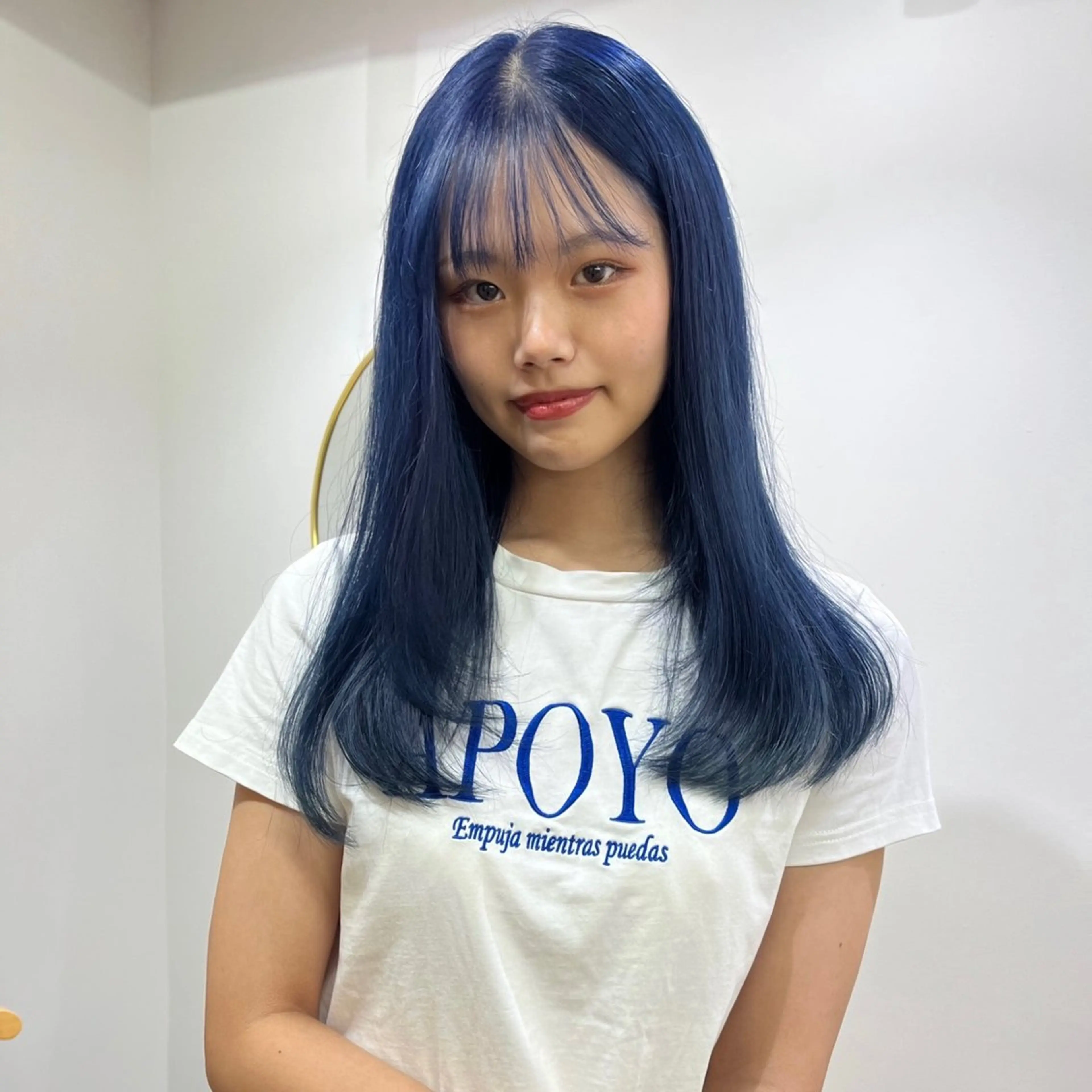 ミディアム カラー ハイトーン/心斎橋/ honomiのヘアスタイル