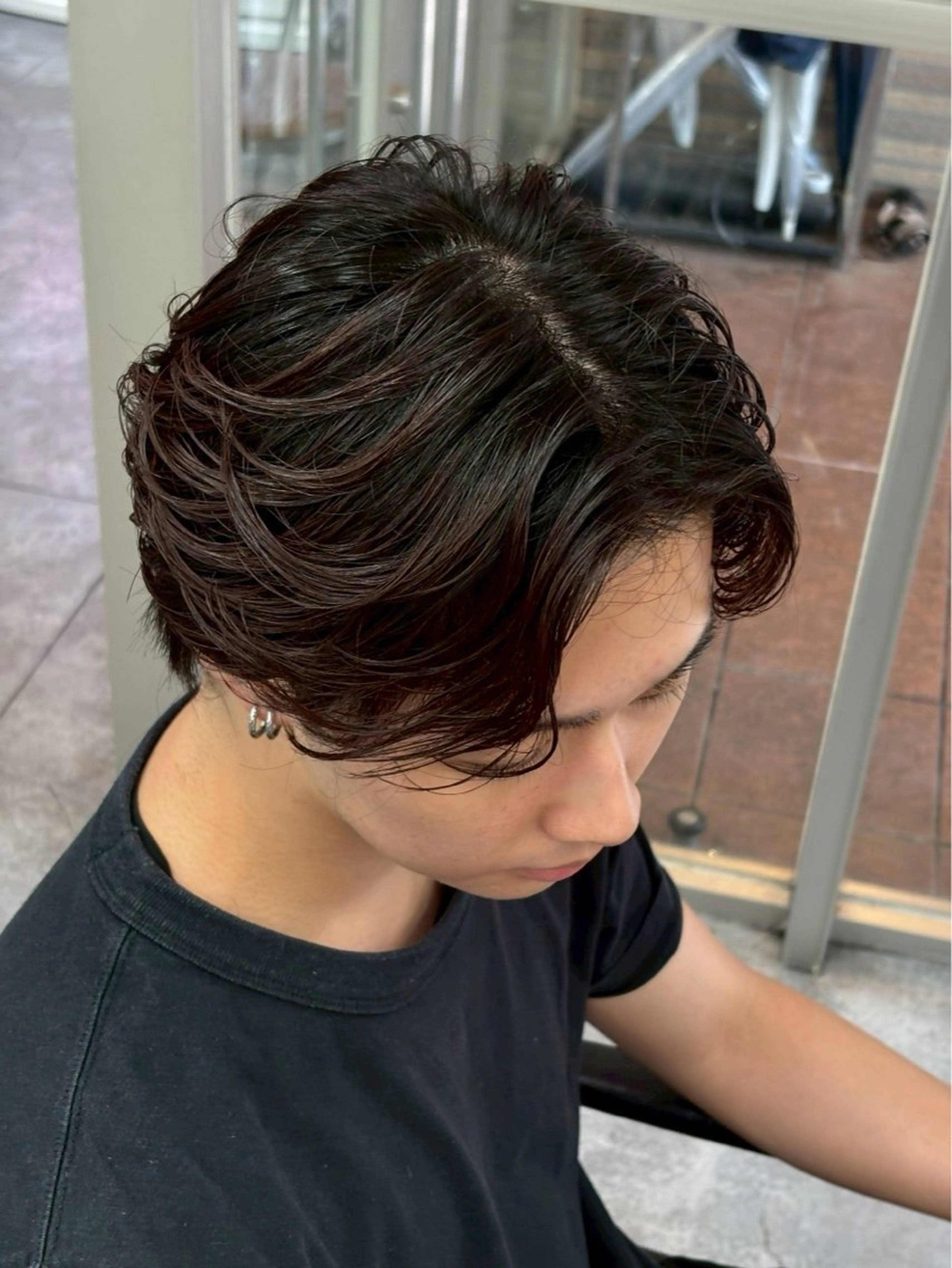 パーマ メンズ ♠️メンズ特化 hana♠️のヘアスタイル