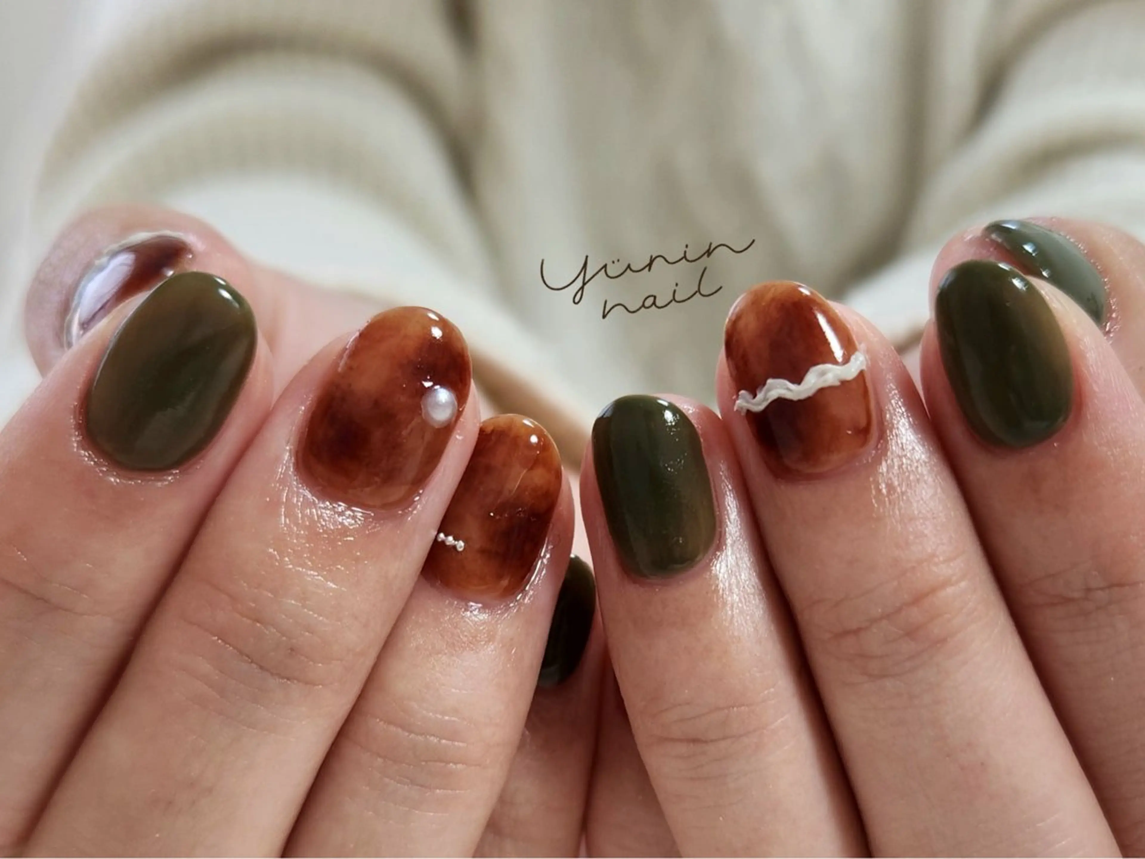 ネイル ハンドネイル ショートネイル専門 yurin nailのネイルデザイン