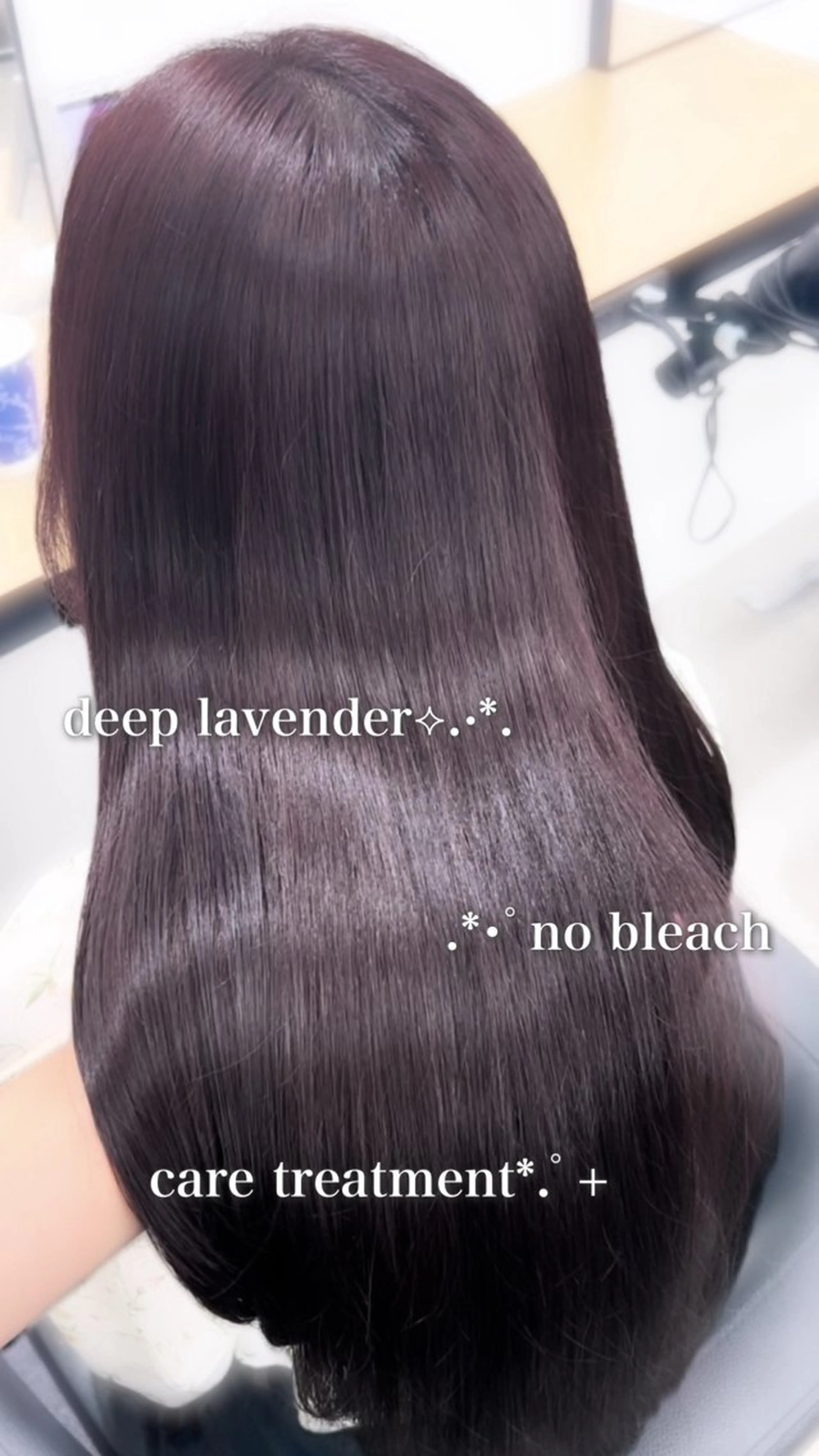 ロング カラー ブリーチ 髪質改善 トリートメント ヘアカラー 💗愛され暖色💗 ピンク/レッド💗のヘアスタイル