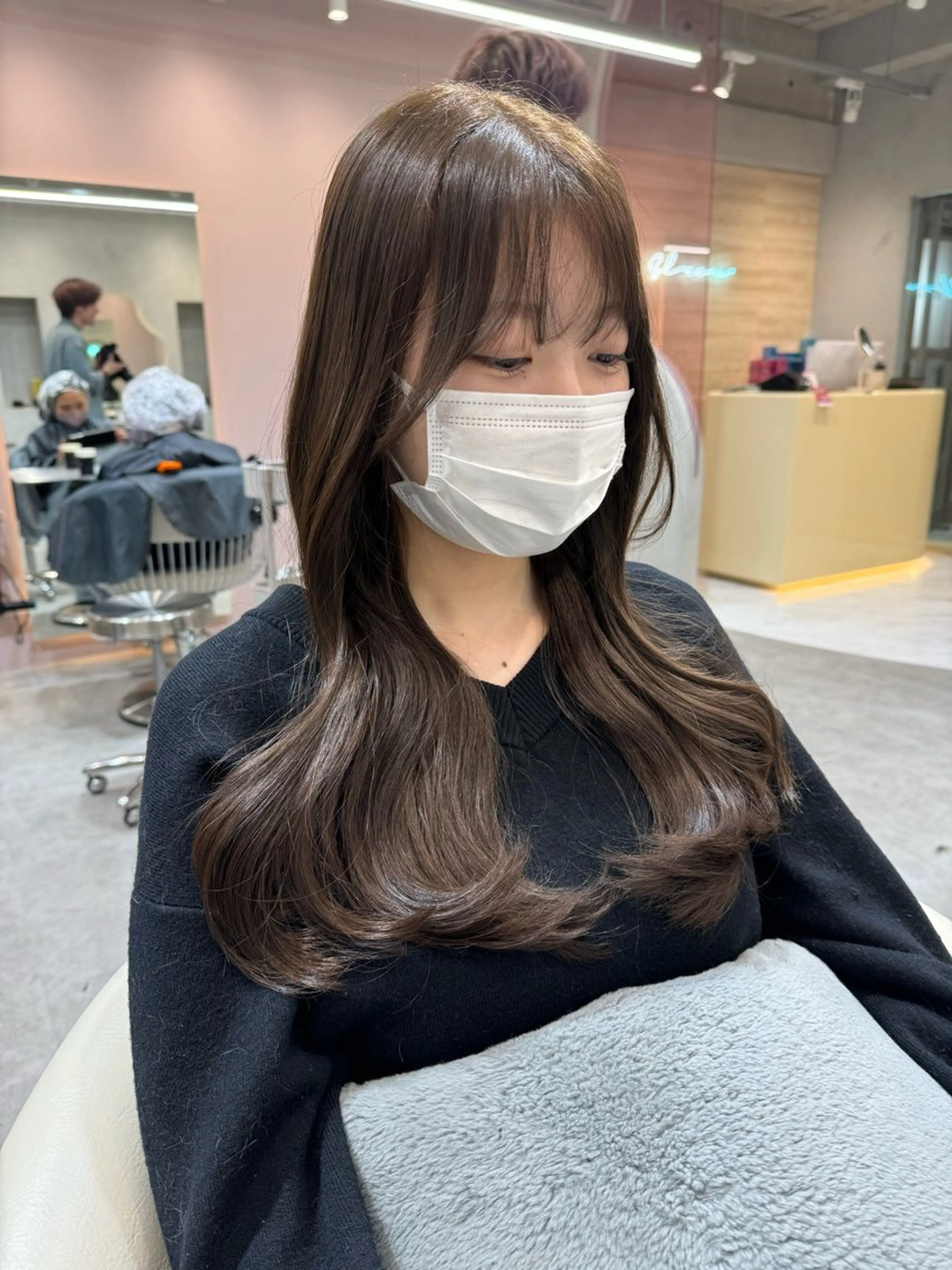 ロング カラー ヘアアレンジ 🇰🇷韓国メンズ 特化🇰🇷松永恭征のヘアスタイル