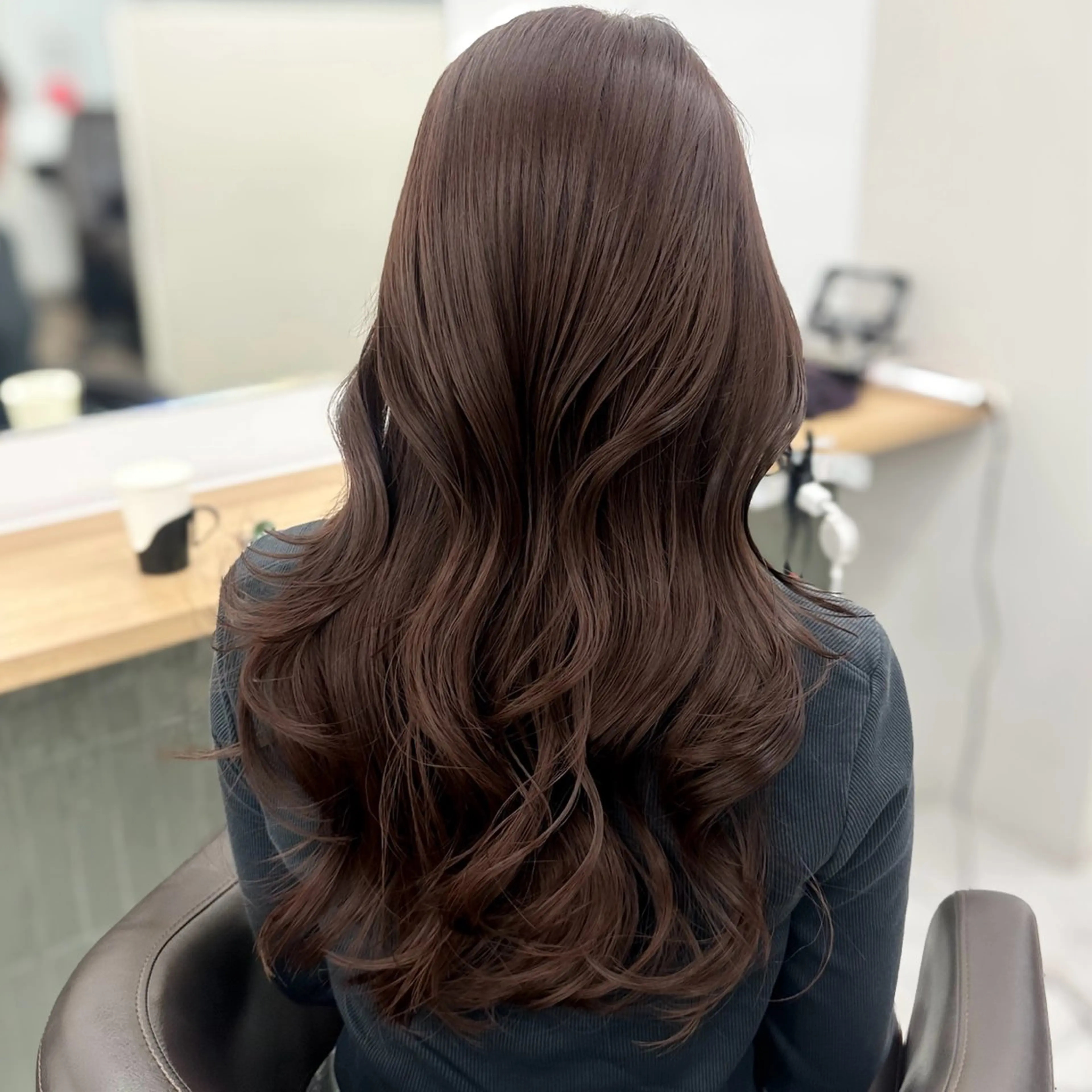 ロング カラー カット ヘアカラー トリートメント ブリーチなし/レイヤ ー特化🌈Tommyのヘアスタイル