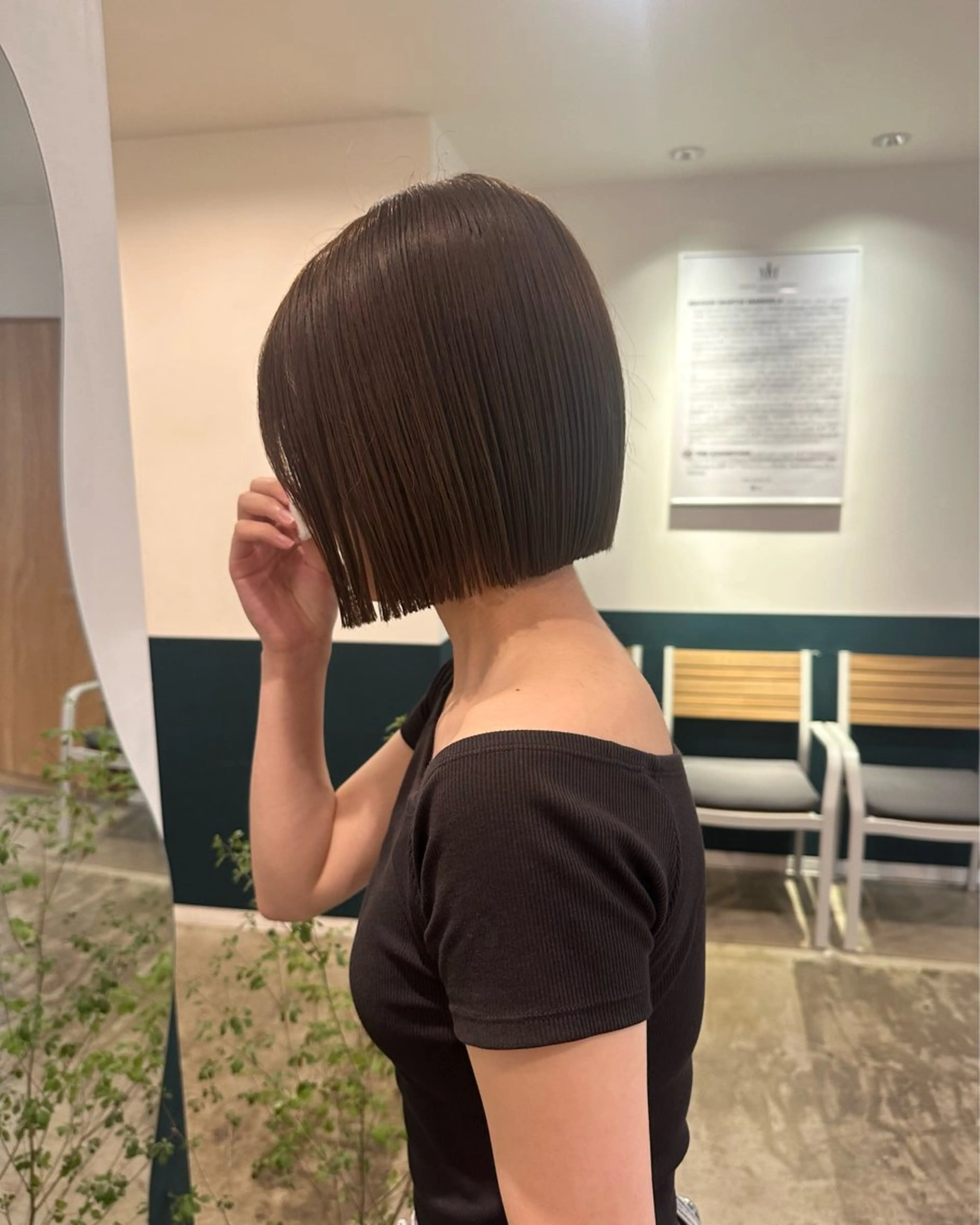 🌺オイルカラー＋小顔×垢抜けボブ🌺の写真