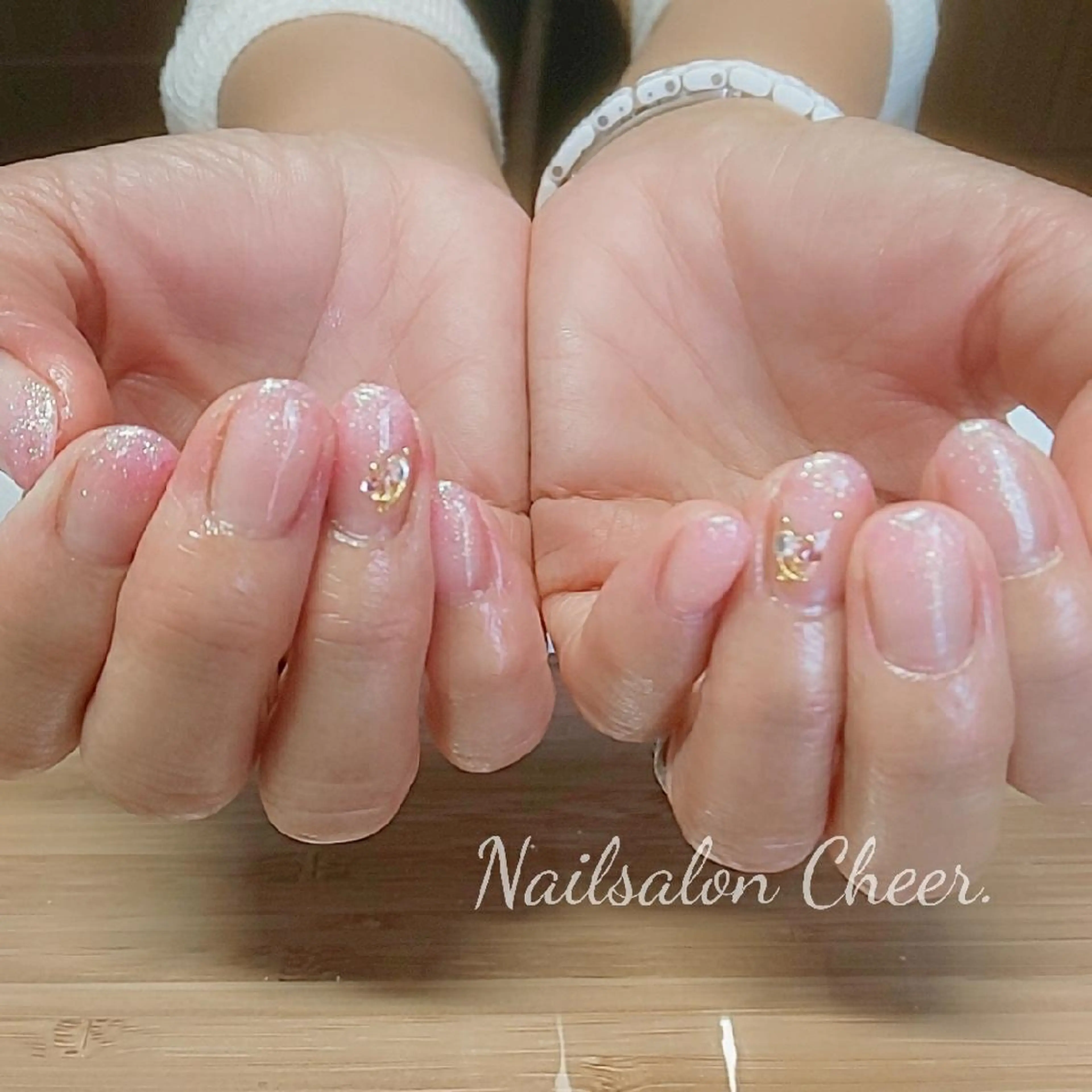 ネイル アートネイル シンプルネイル Nailsalon Cheer.のネイルデザイン