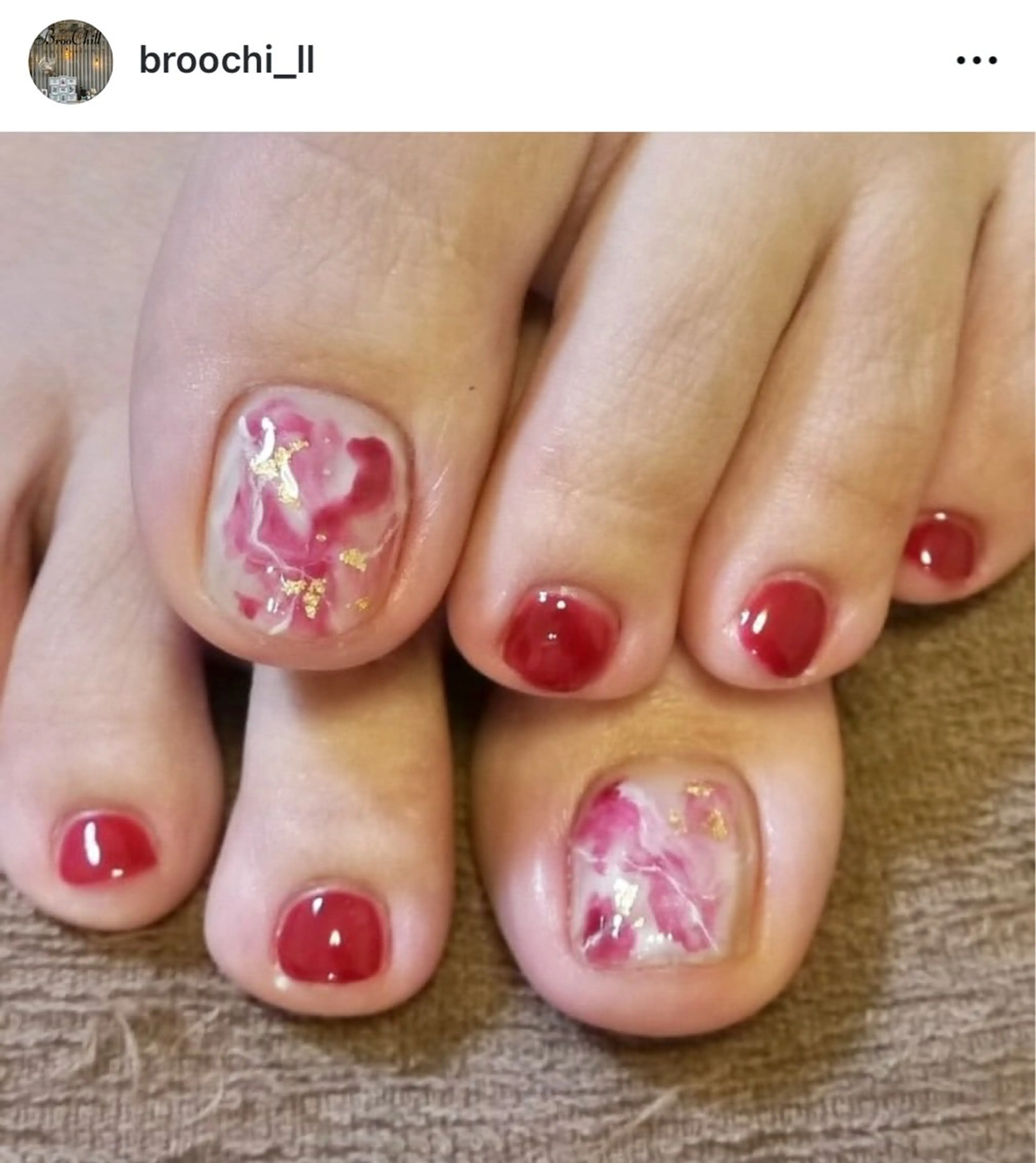 ネイル フットネイル BrooChill所属・nail salon BrooChillのネイルデザイン