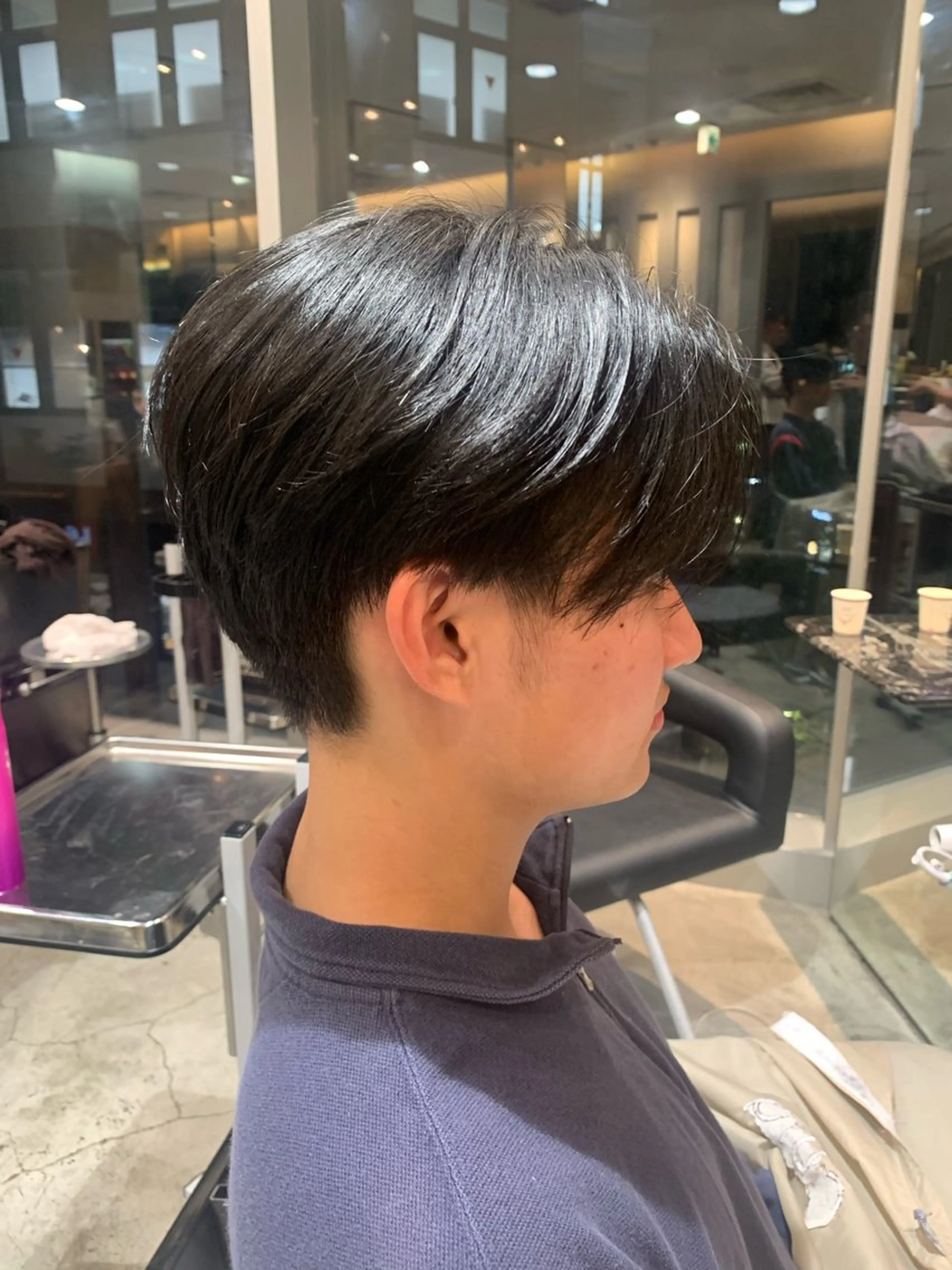 【ミニモ限定✨無料カット】似合わせセンターパートで爽やか垢抜けスタイルへ✂️の写真