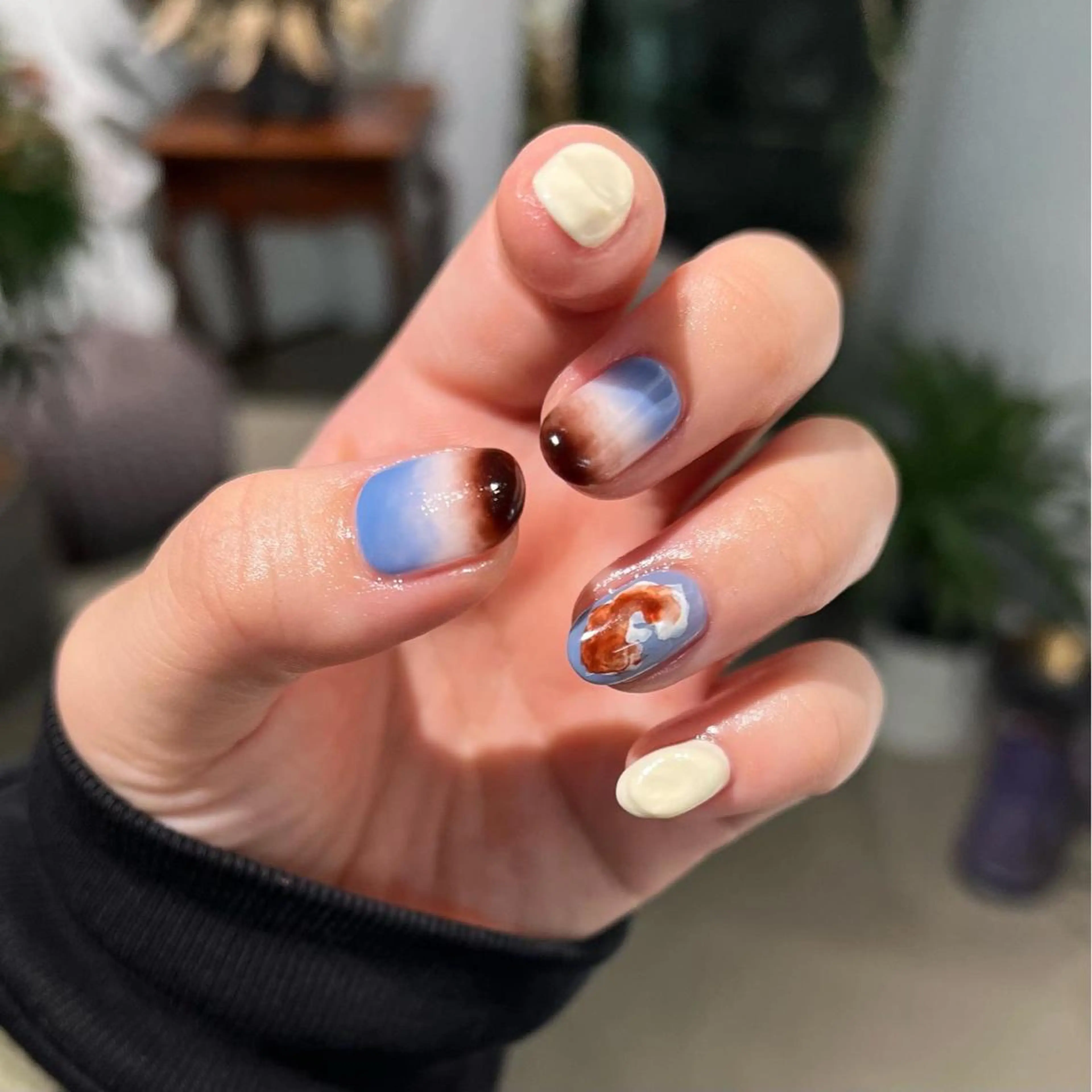 ネイル アートネイル 持ち込み Nico所属・Nico🌛 Karenのネイルデザイン