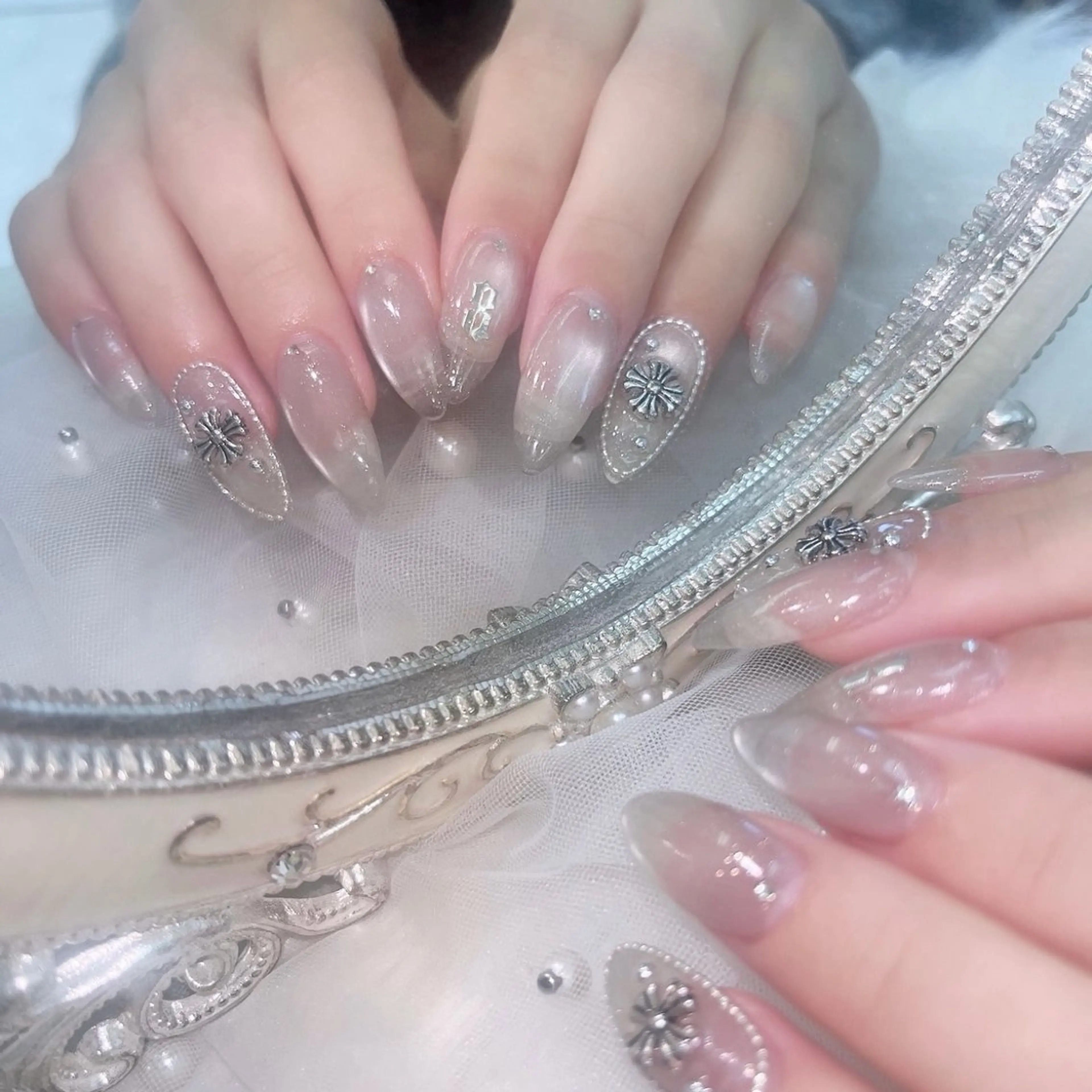 ネイル 【大垣ネイル】 ゆうか🩵のネイルデザイン