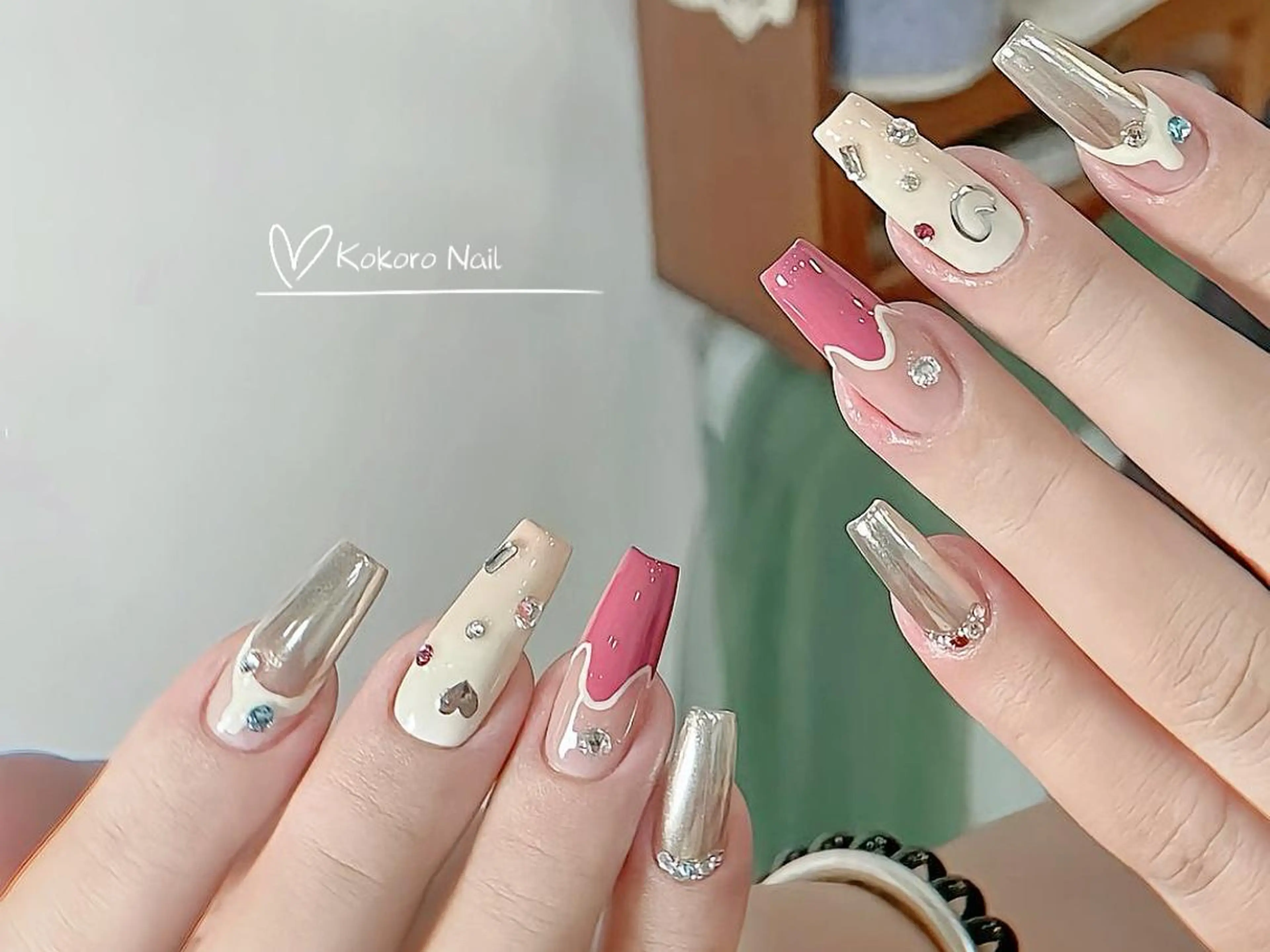 ネイル ハンドネイル 💗KOKORO NAIL💗のネイルデザイン