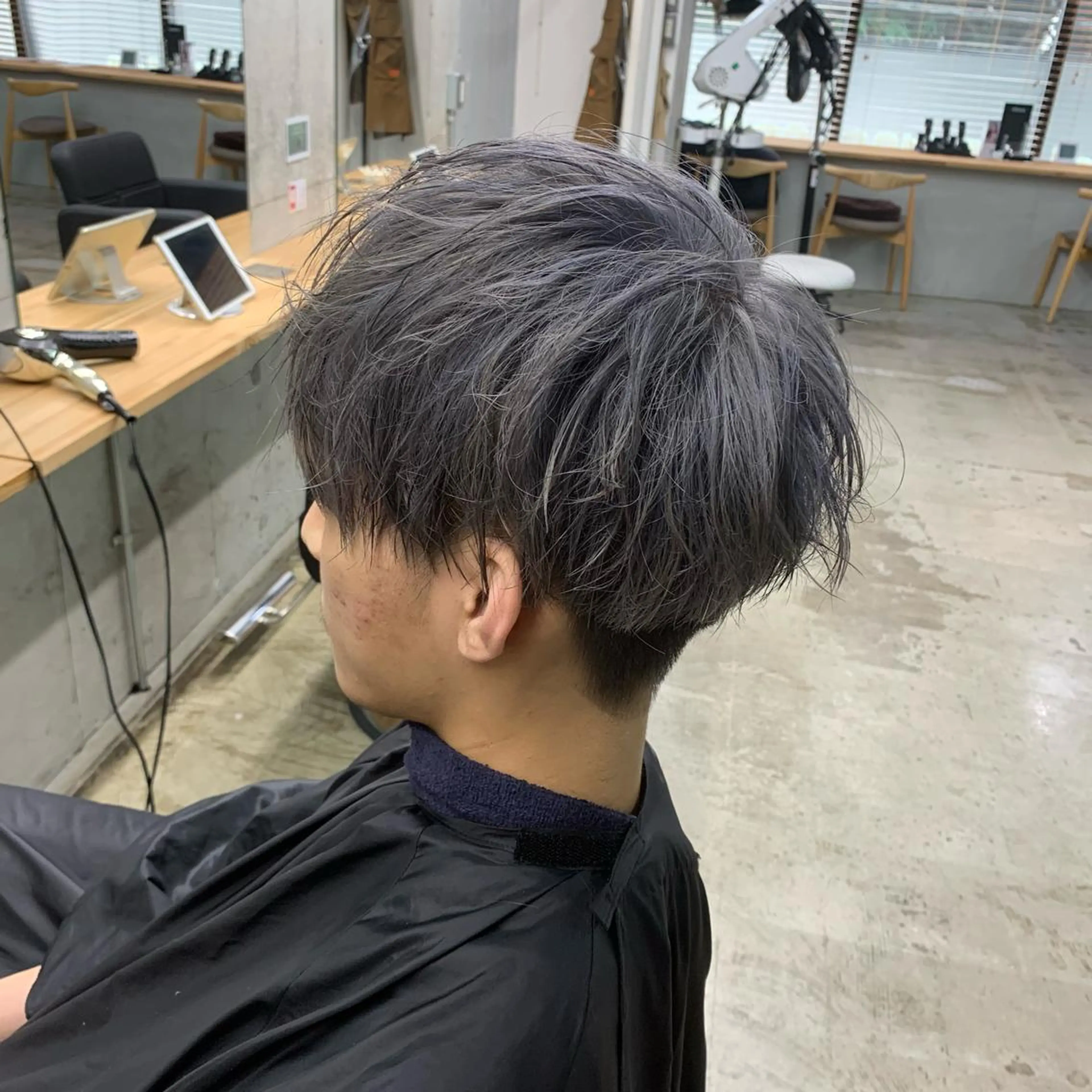 メンズ アキト/ メンズ/透明感暗髪のヘアスタイル