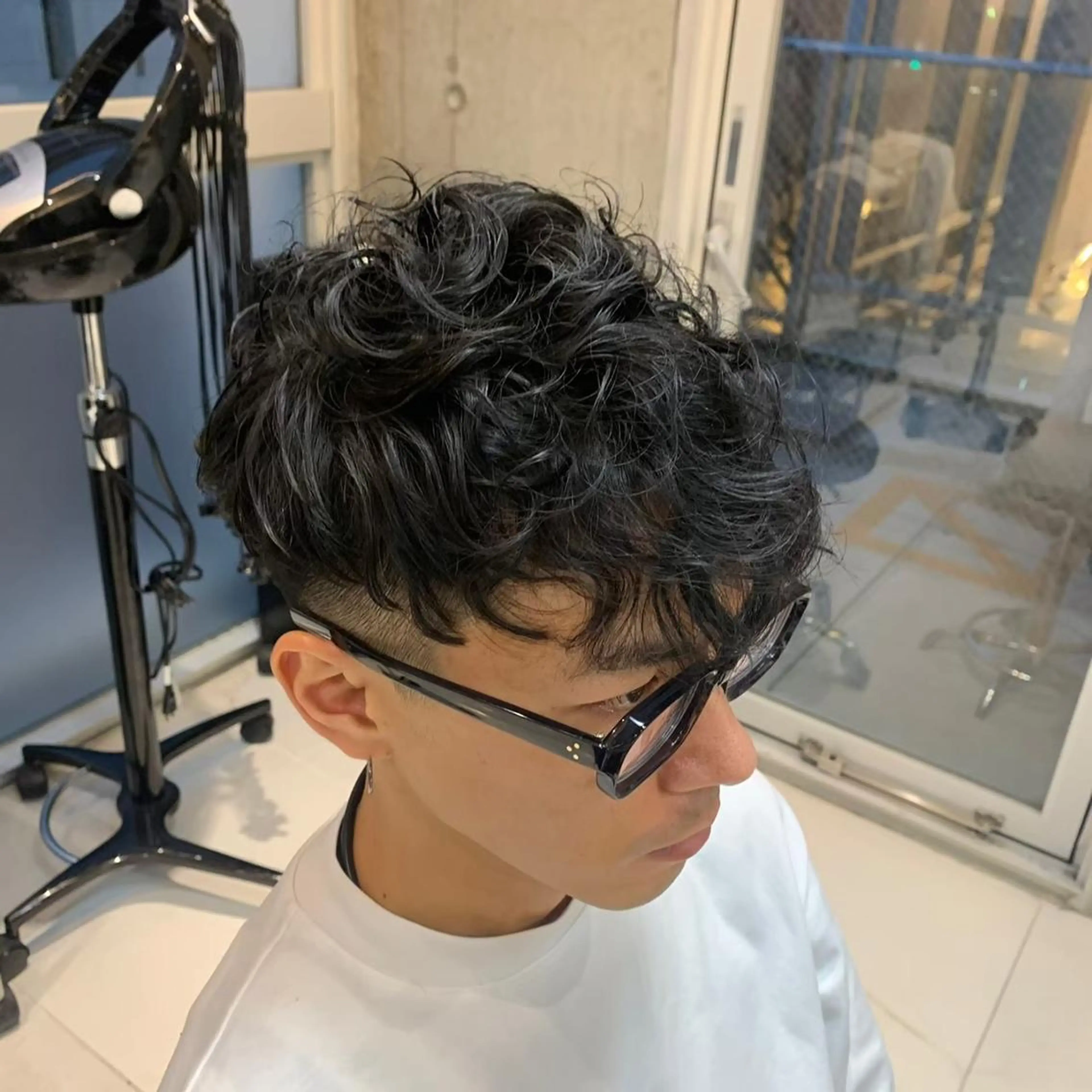 メンズ カット パーマ 髙橋建太/ ニュアンスパーマ✂️のヘアスタイル