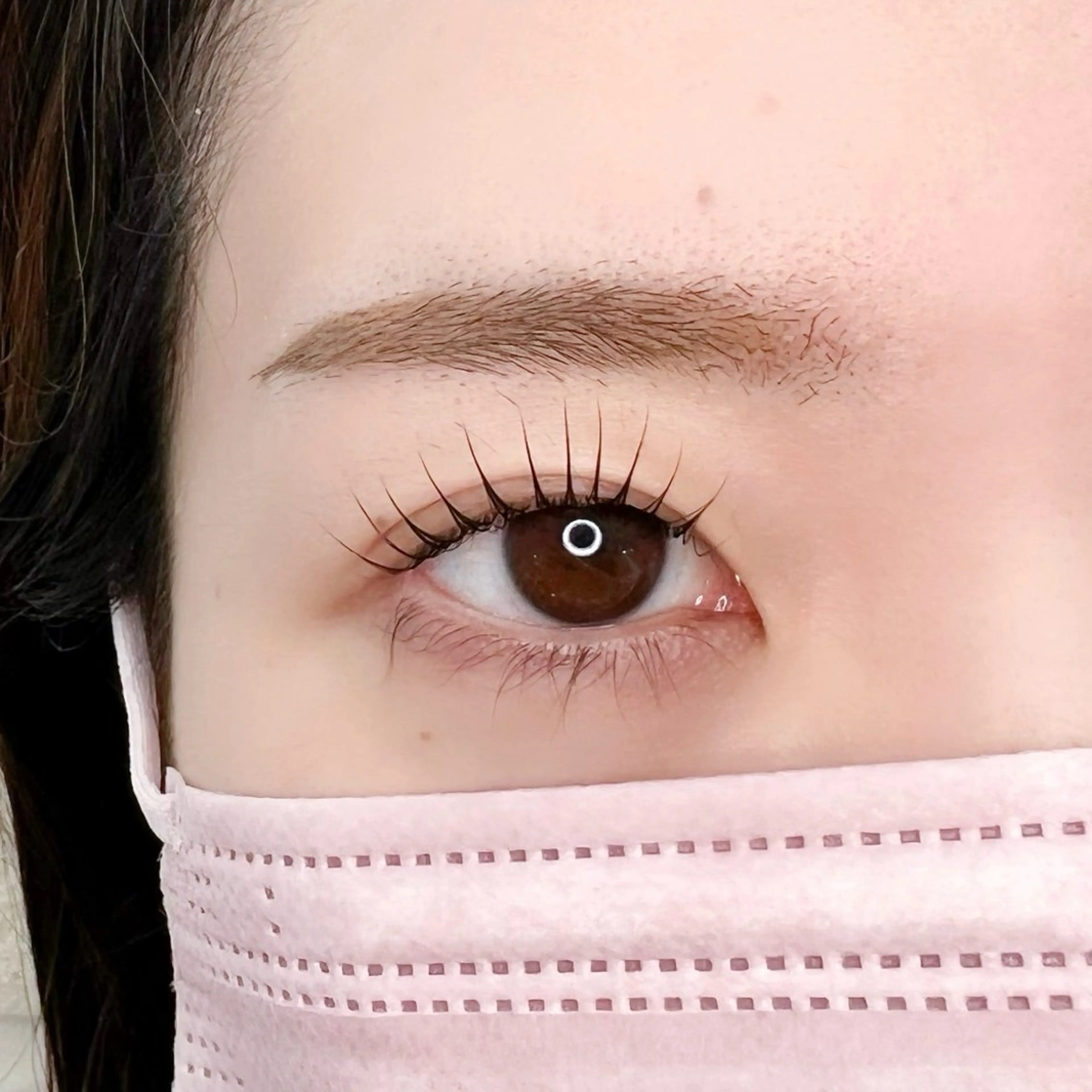 マツエク・マツパ 一重×まつ毛パーマ マツパ capella所属・capella 福田 優海のマツエク・マツパデザイン