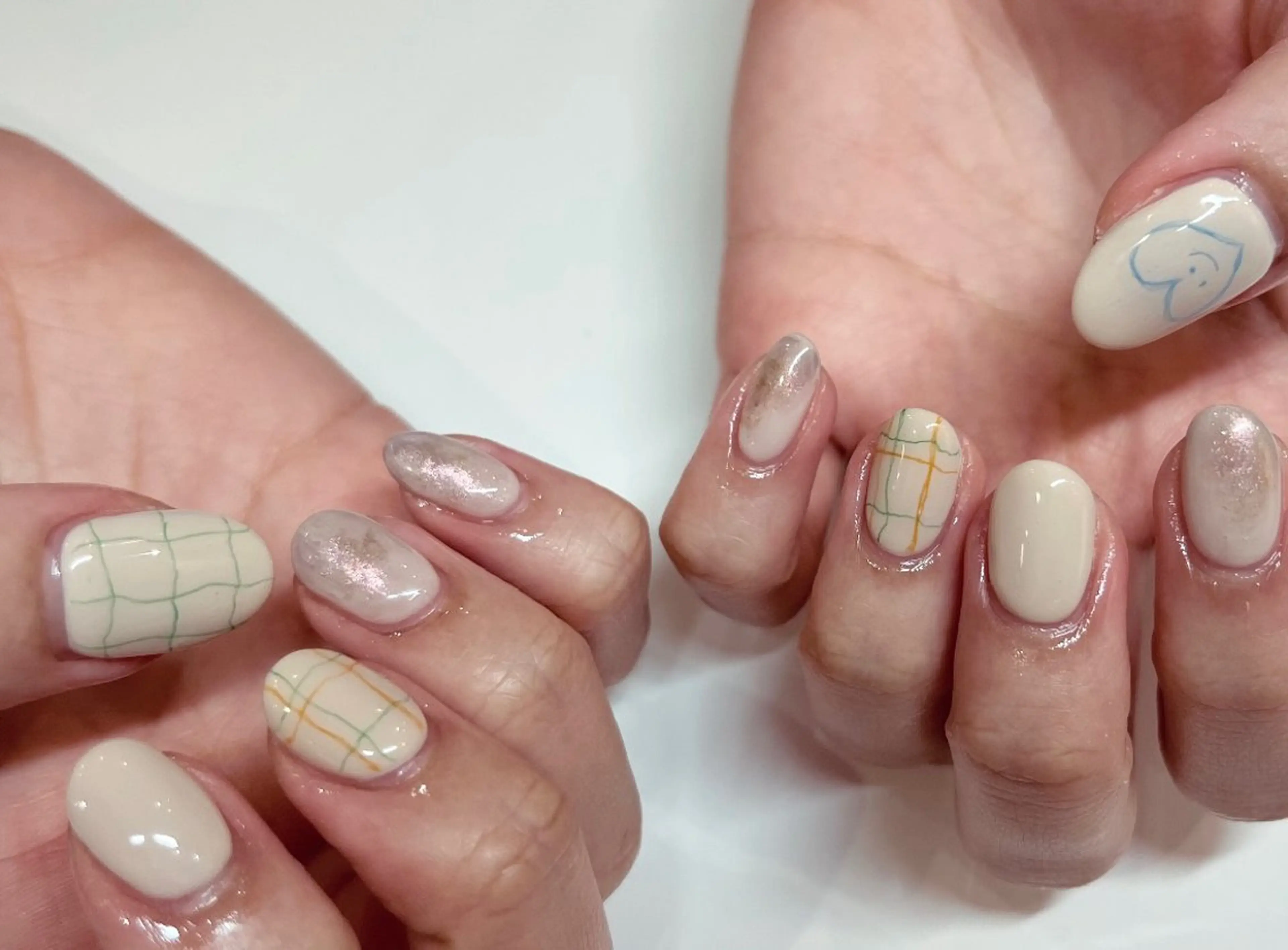 ネイル アートネイル ハンドネイル 山本 杏香のネイルデザイン