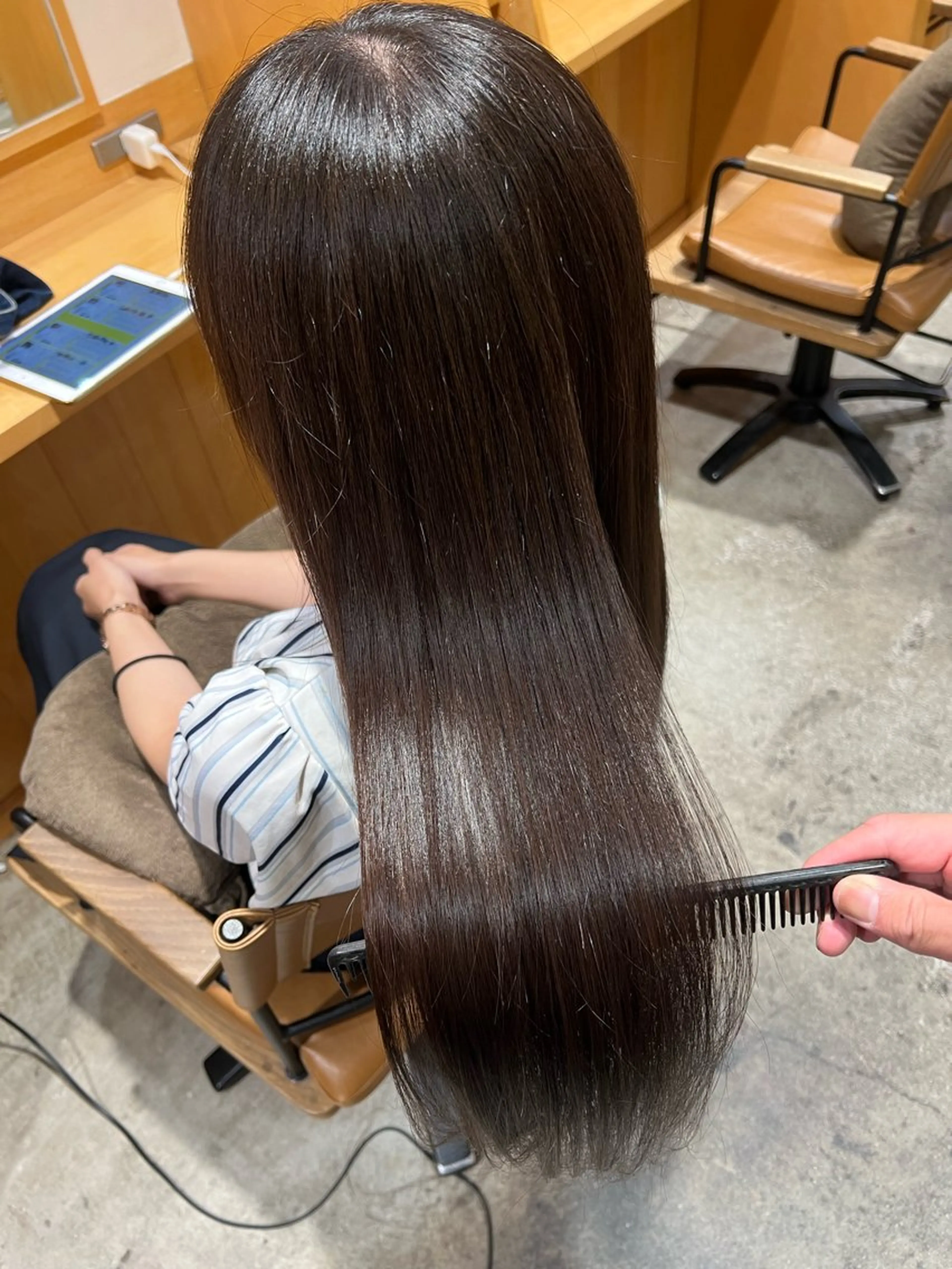 ロング 髪質改善 トリートメント カット ヘアカラー トリートメント ✨艶髪✨ 透明感カラー　Rinのヘアスタイル