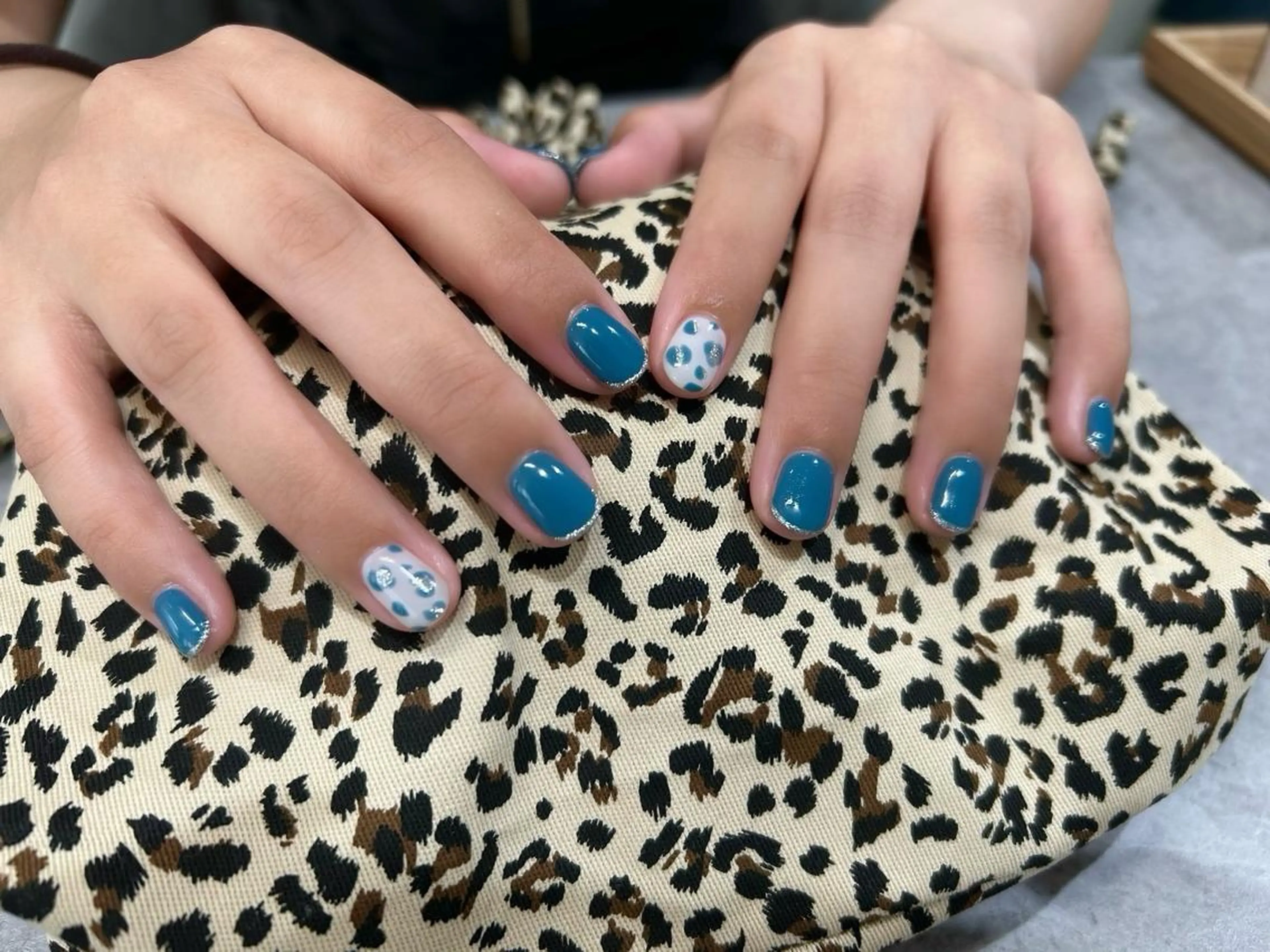 ネイル アニマル柄 ハンドネイル Nail Salon Lindaのネイルデザイン