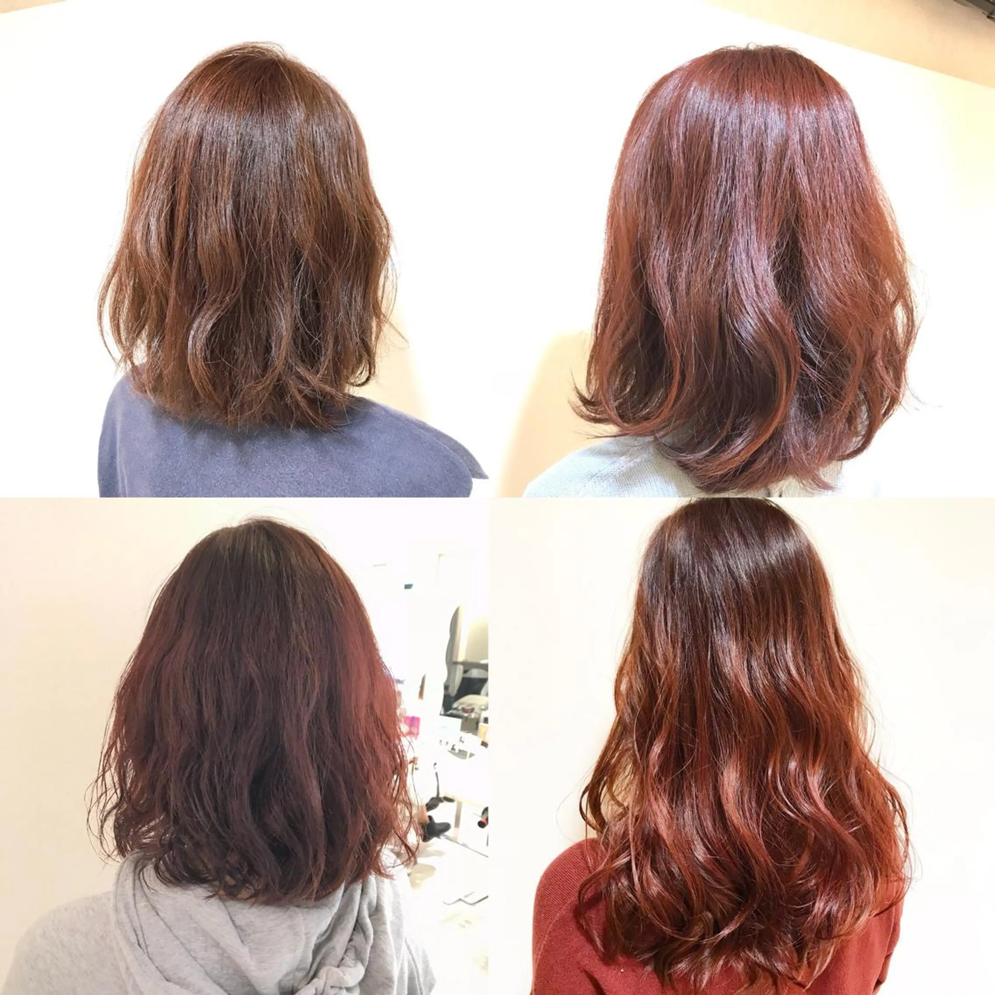 ショート カラー ピンクカラー ヘアカラー トリートメント chiyo yasuのヘアスタイル