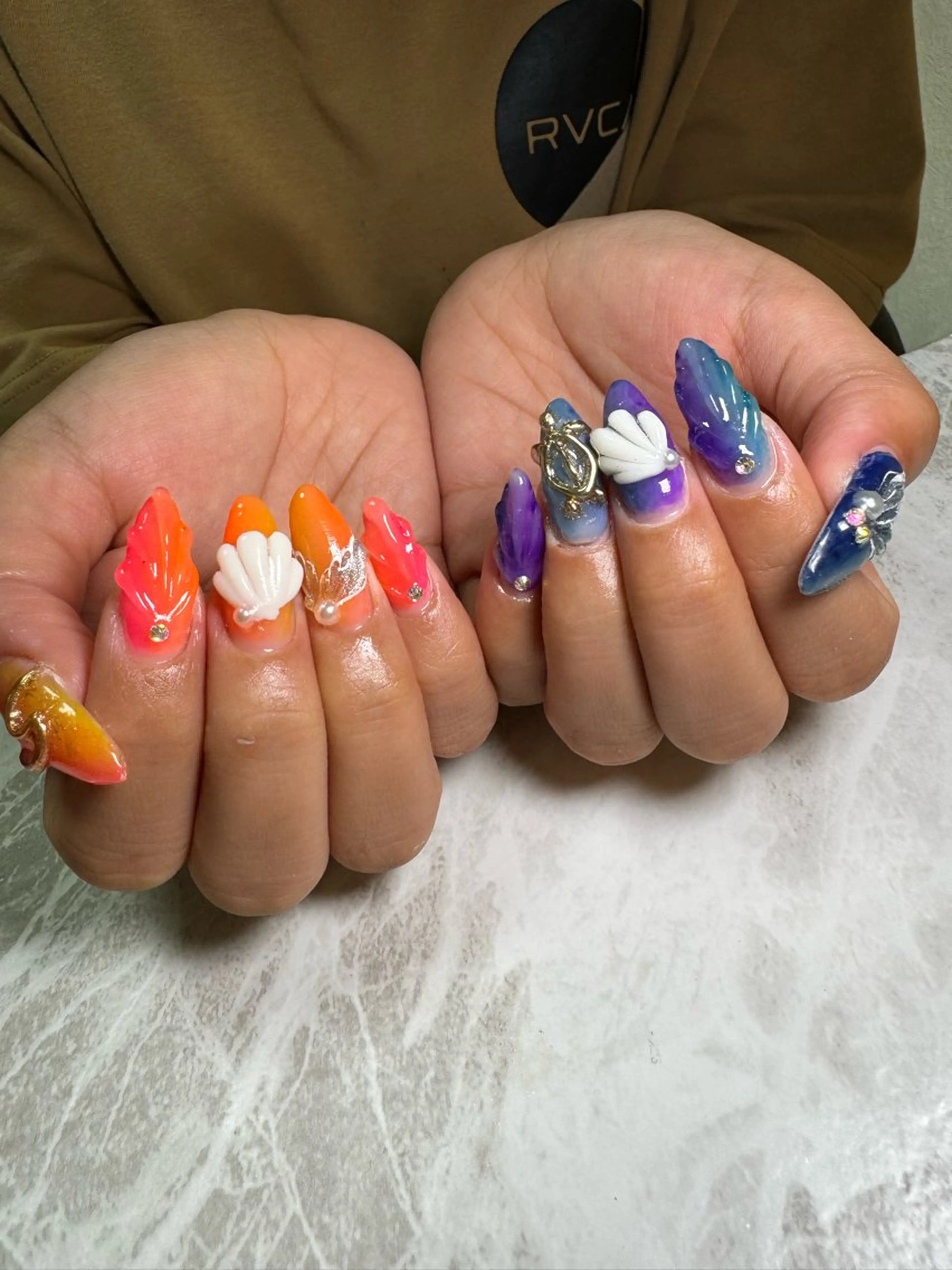 ネイル ハンドネイル YOUTH nails waxing所属・YOUTH natsumiのネイルデザイン