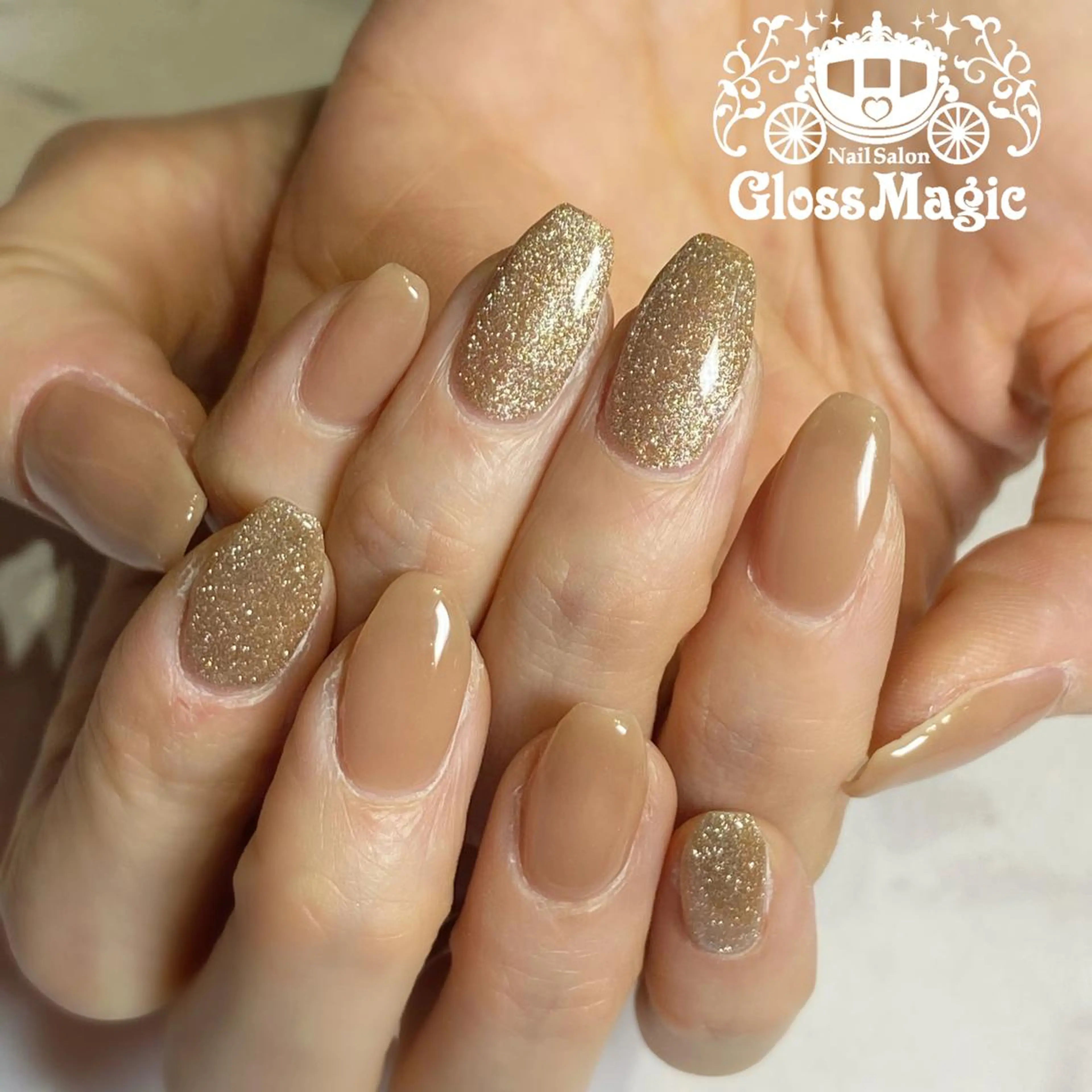 ネイル ハンドネイル あ きのネイルデザイン