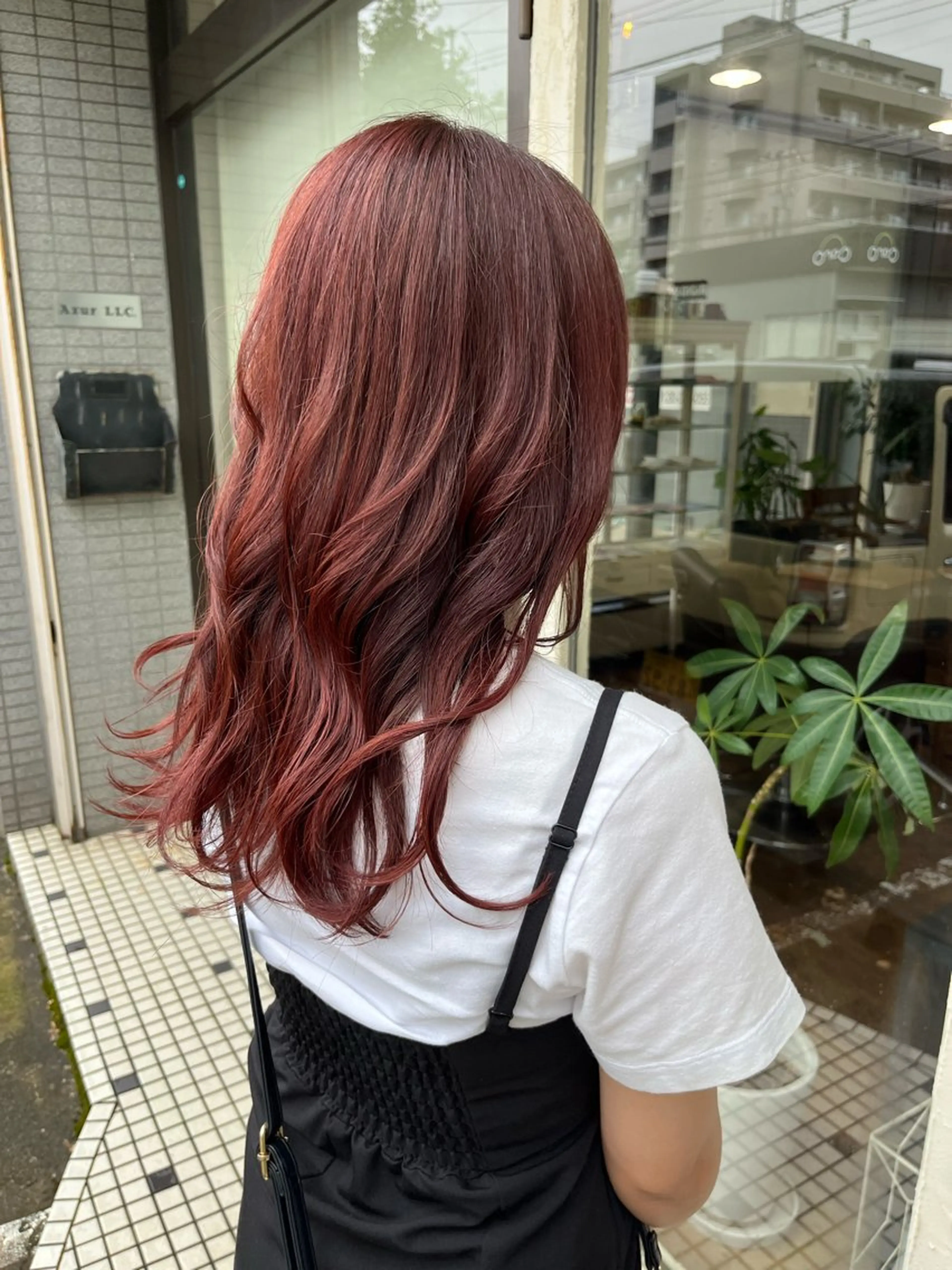 セミロング ヘアカラー Un Fleur所属・立野 希沙のヘアスタイル