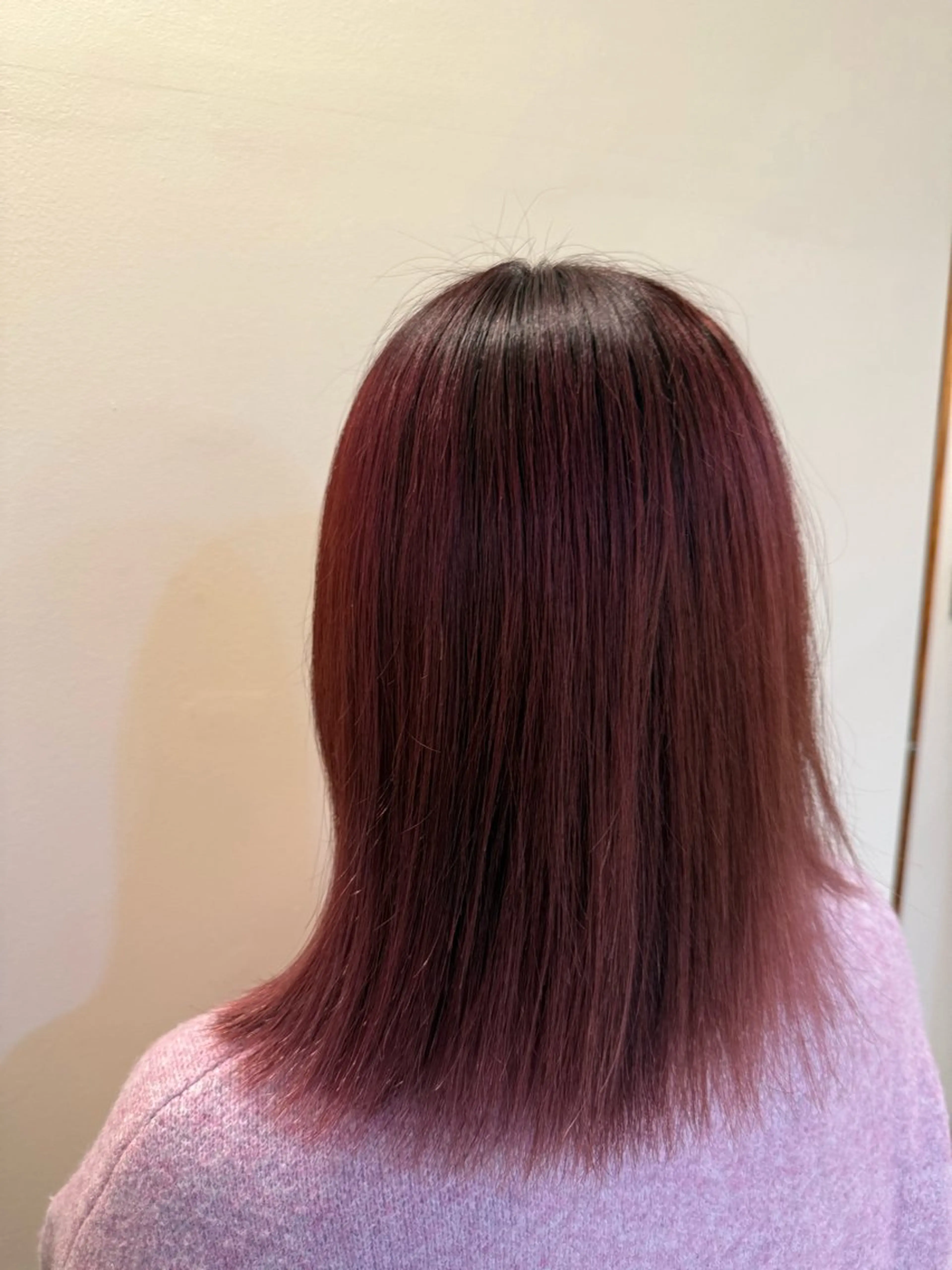 セミロング ヘアカラー League 宮崎台所属・山本 貴之のヘアスタイル