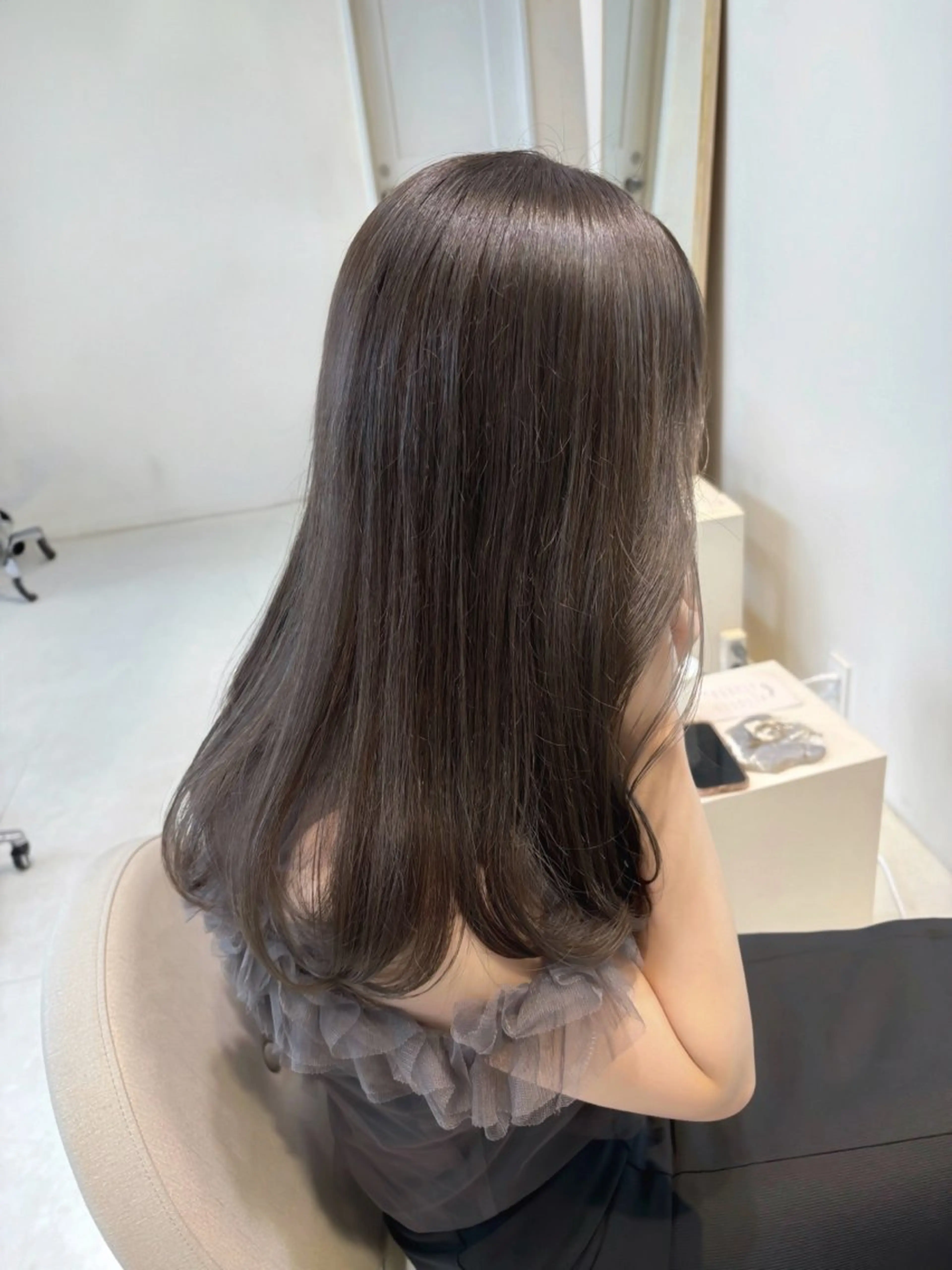 セミロング カラー TONE所属・MURANAKA RYOのヘアスタイル