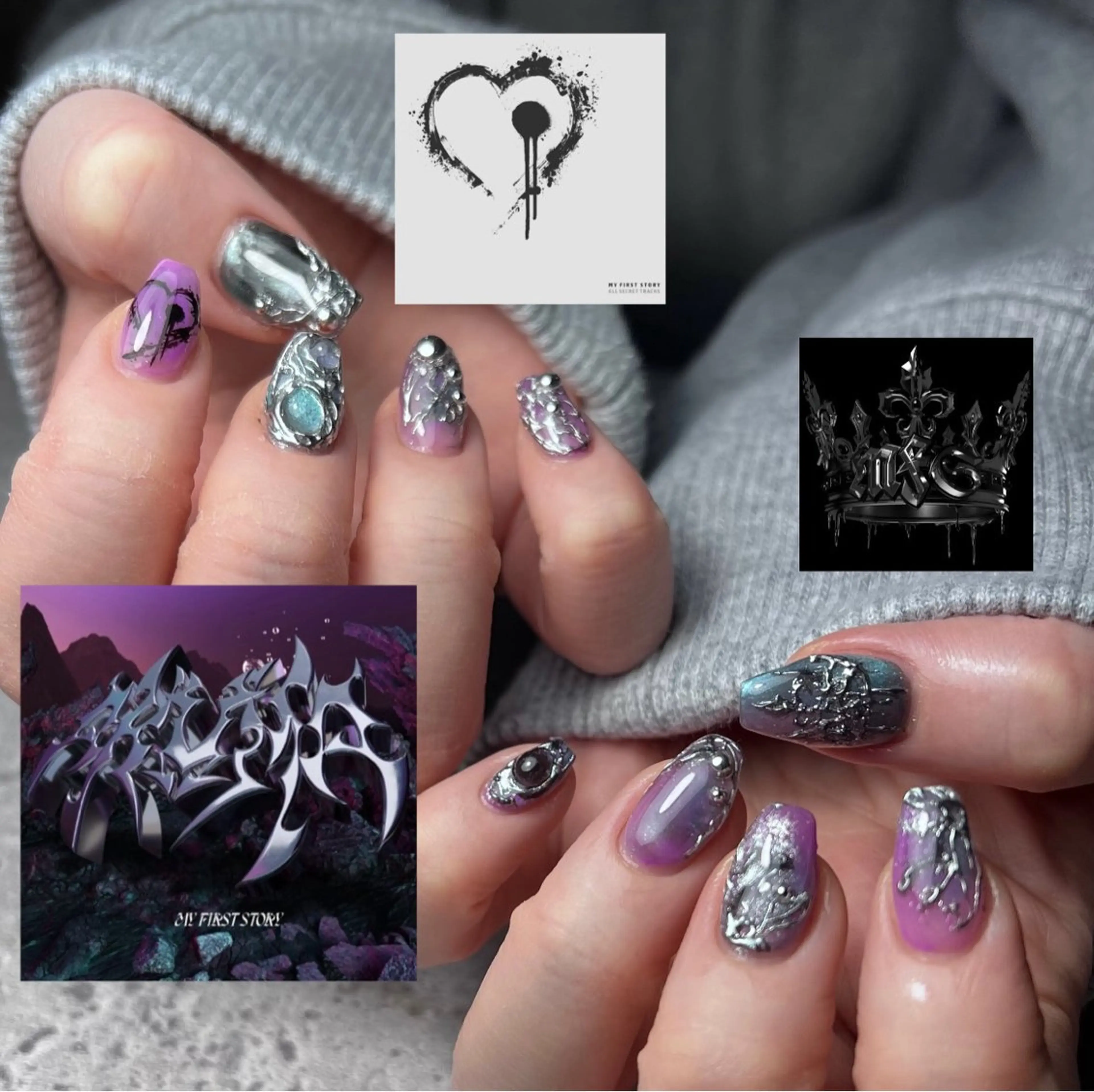 ネイル Aru所属・Nail Aru/ Rinokaのネイルデザイン