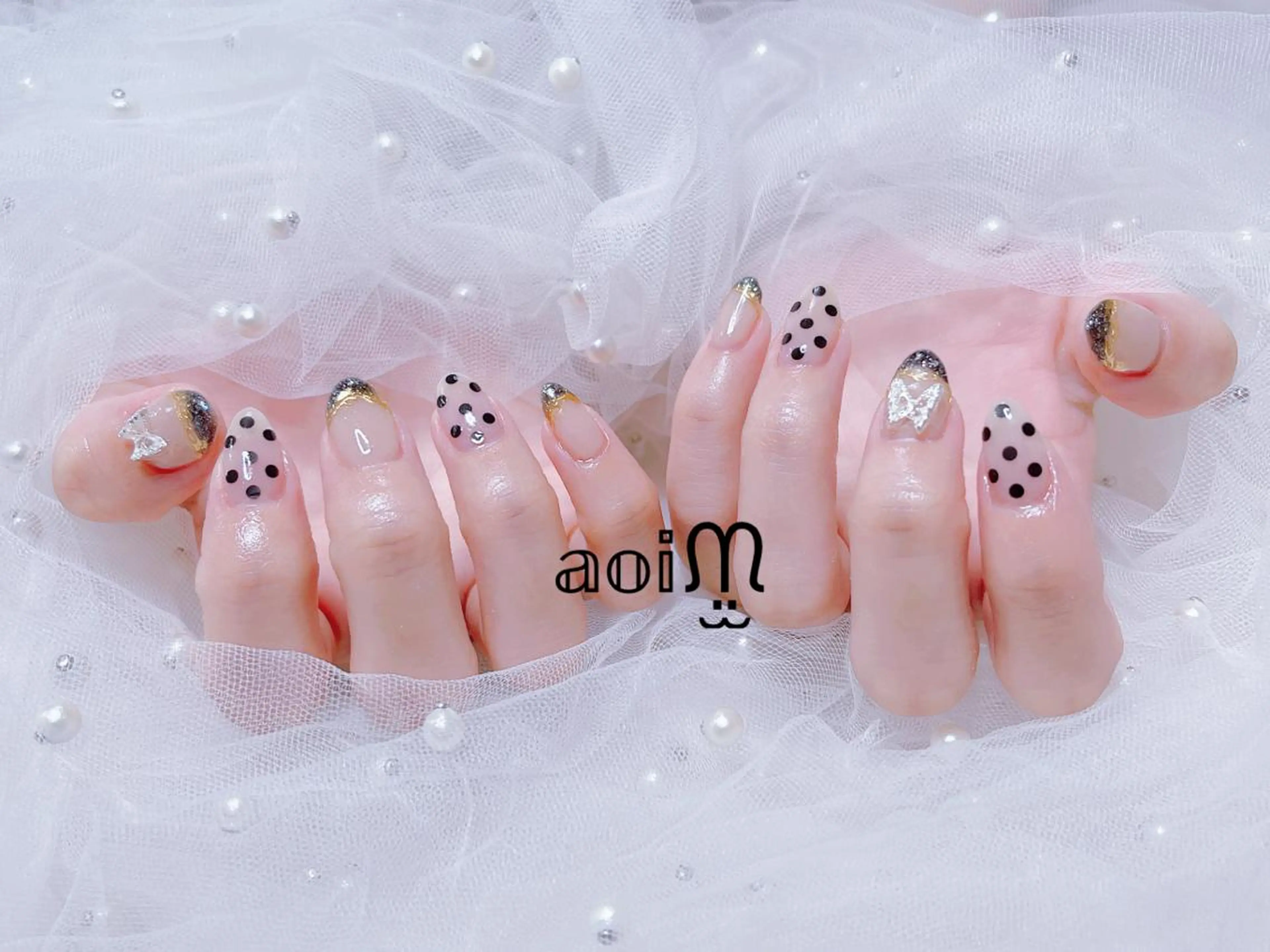 ネイル 葵うさぎ所属・葵うさぎ AIのネイルデザイン