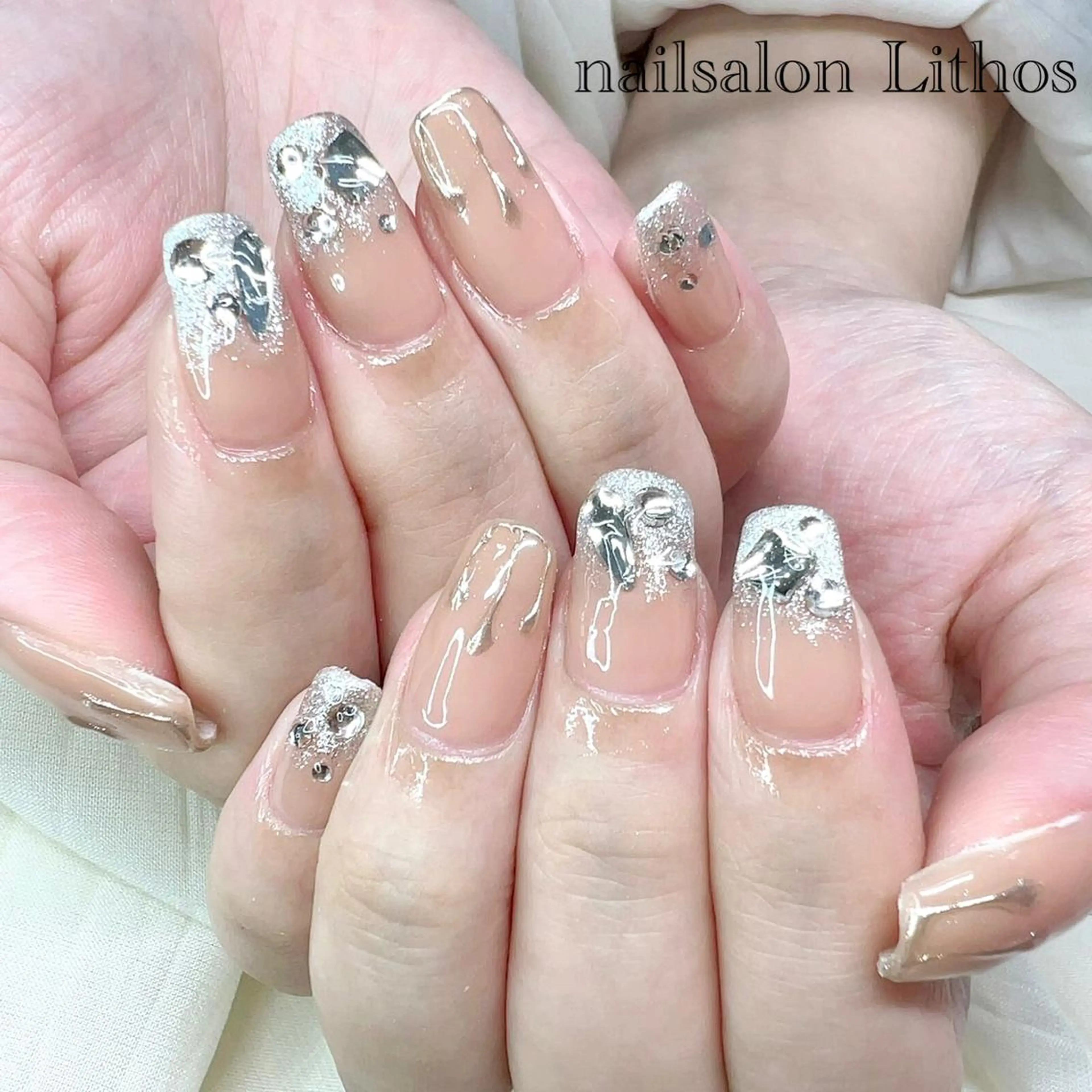 ネイル ハンドネイル nailsalon Lithos所属・nailsalon Recontreのネイルデザイン