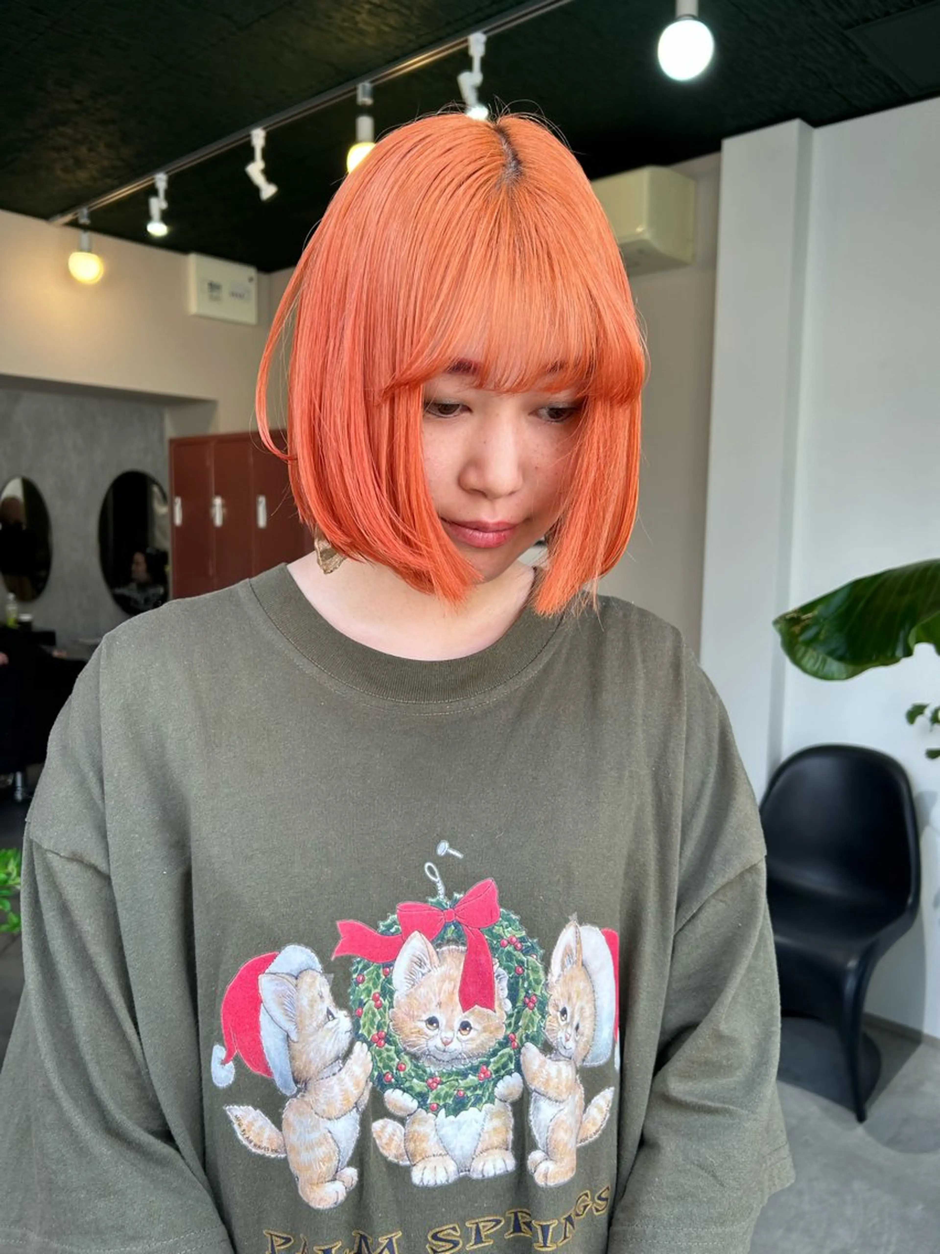 ミディアム カラー ナチュラル・ハイトー ン🏆HINOKIのヘアスタイル