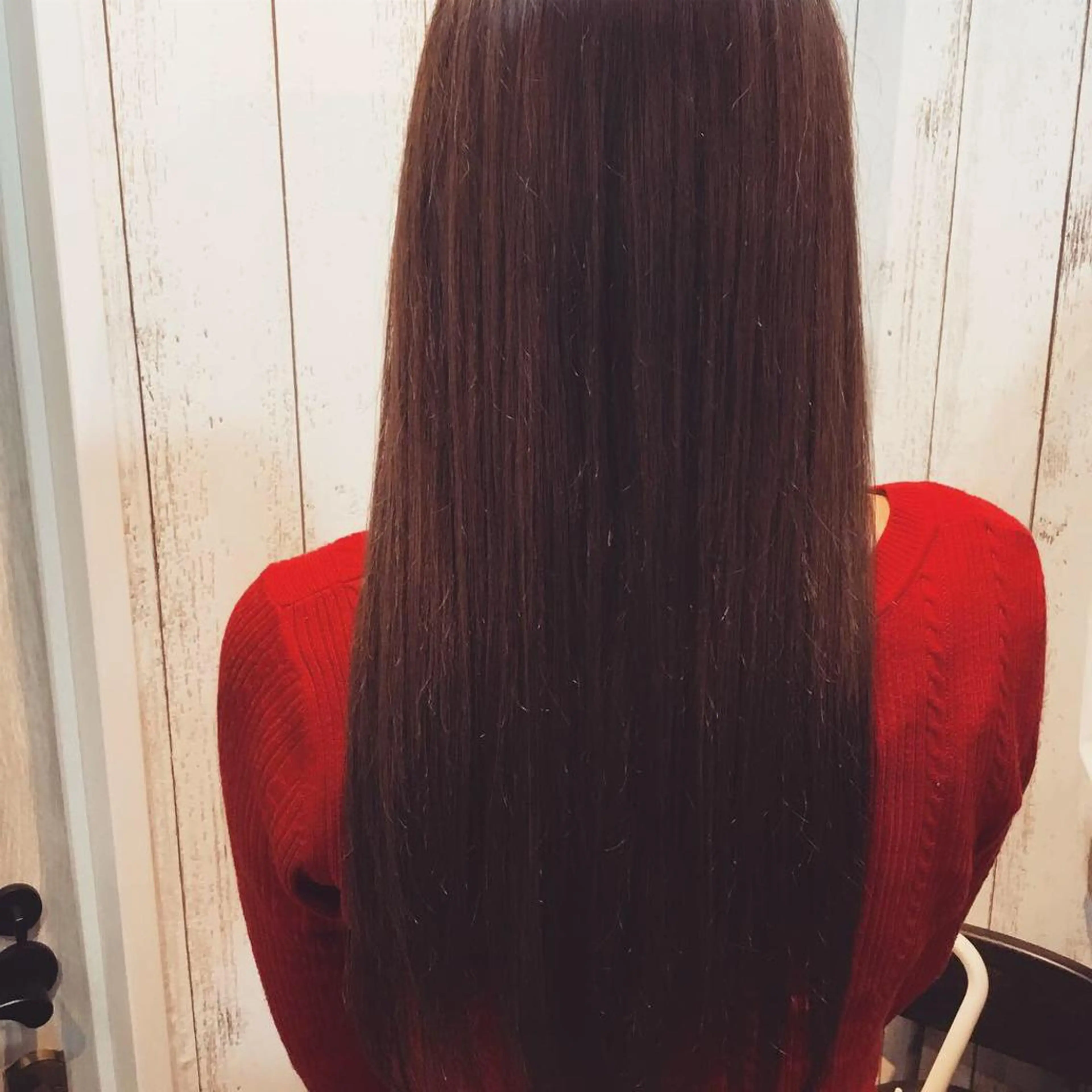 ロング カラー パーマ 金崎 新吾のヘアスタイル