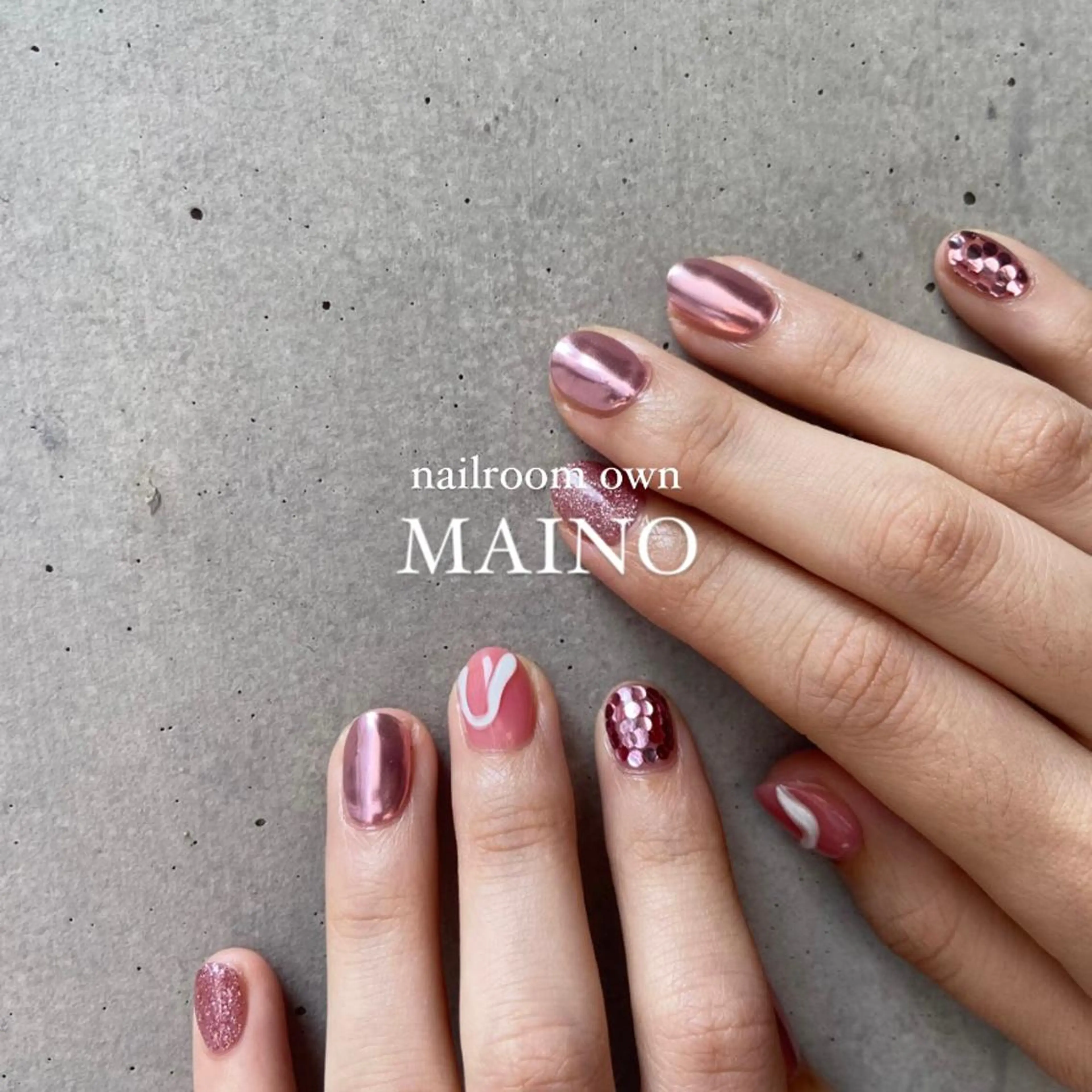 ネイル ハンドネイル nailroom own所属・maino ( own　)のネイルデザイン