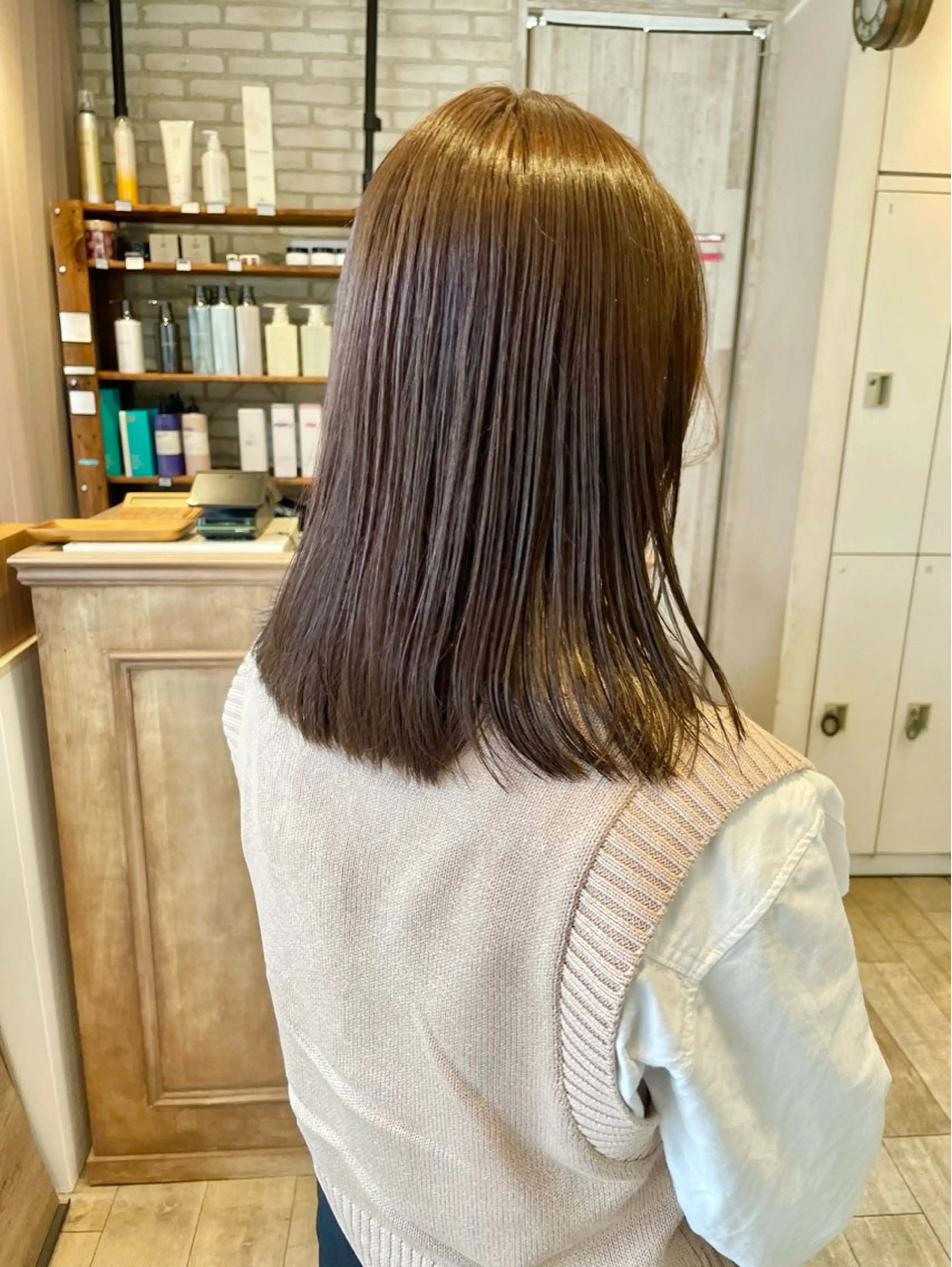 カラー カラーモデル募集中 🍒　豊田　愛のヘアスタイル