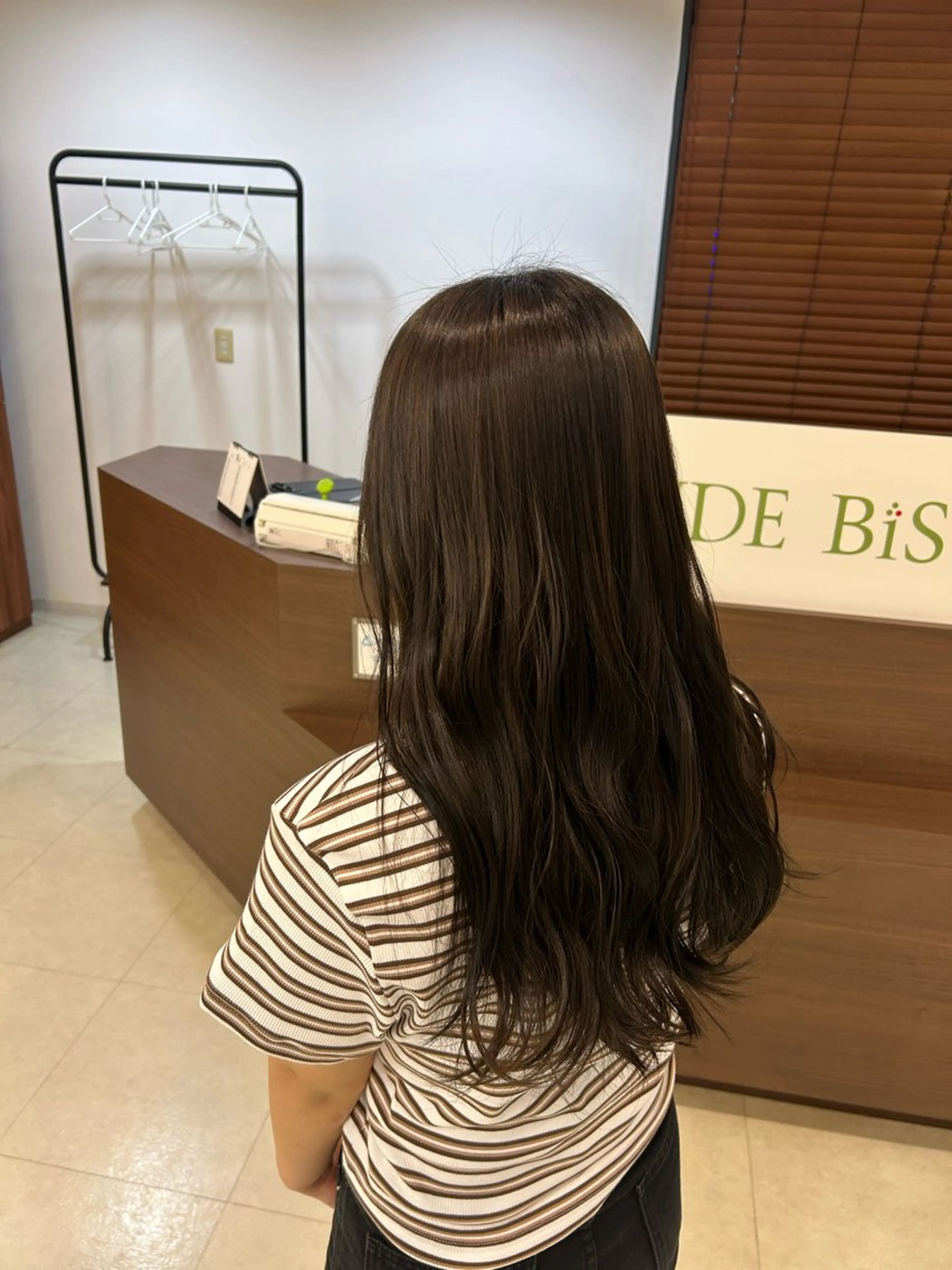 ロング ヘアカラー 北崎 花のヘアスタイル