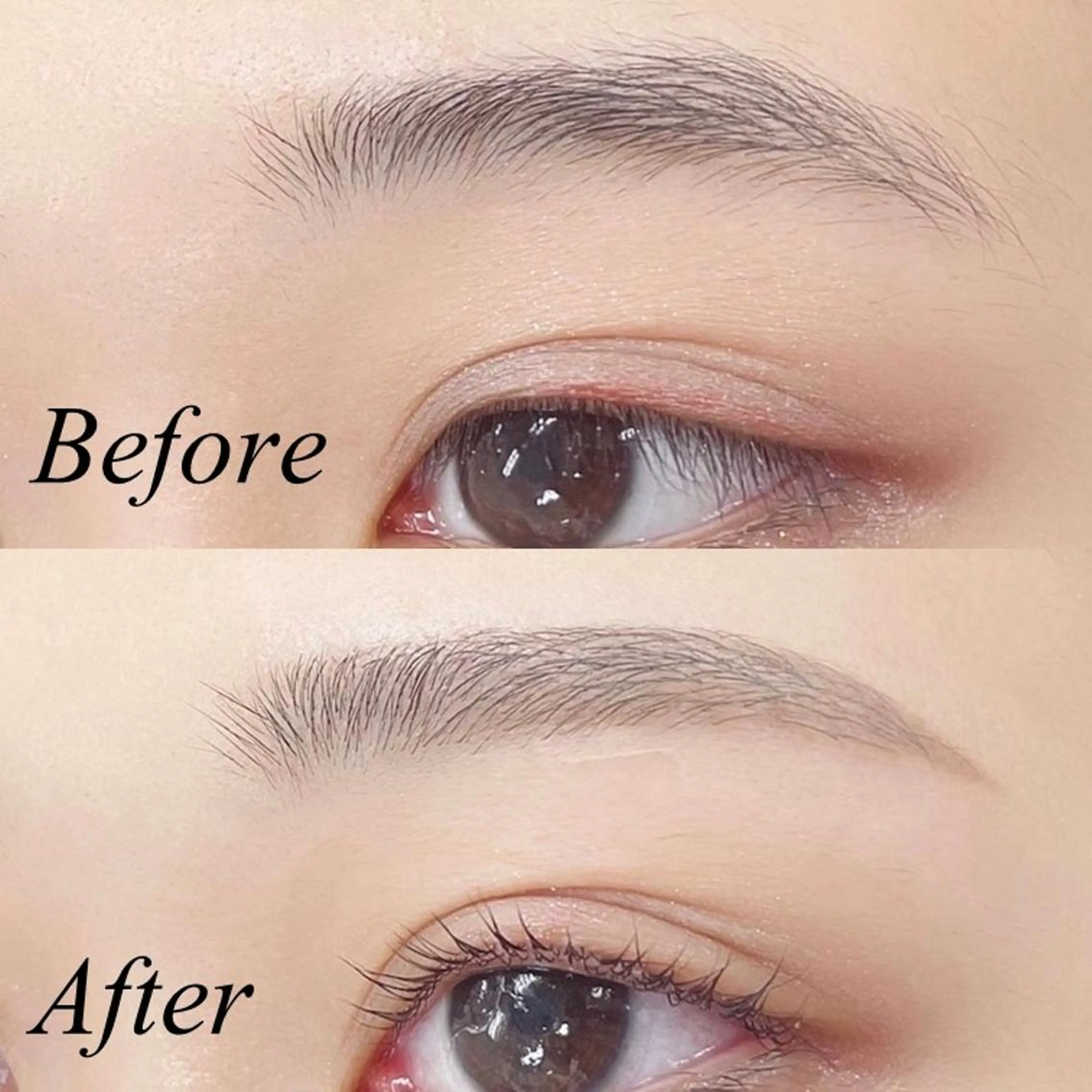 学割U24🎓《持続力⭐️眉毛パーマ》美眉アイブロウWAX＋ハリウッドブロウリフトの写真
