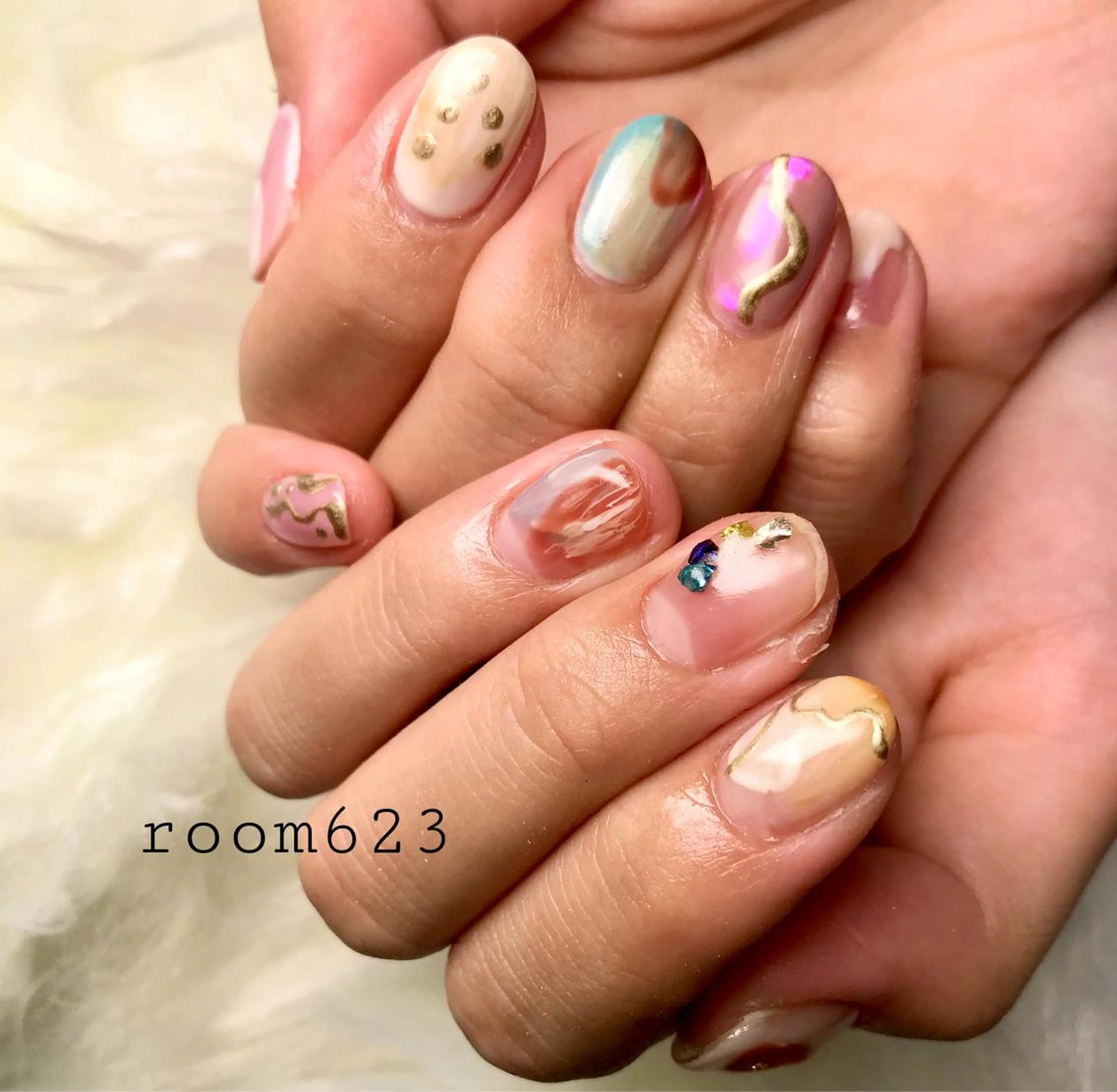 ネイル 青山ルーム735 yukiのネイルデザイン