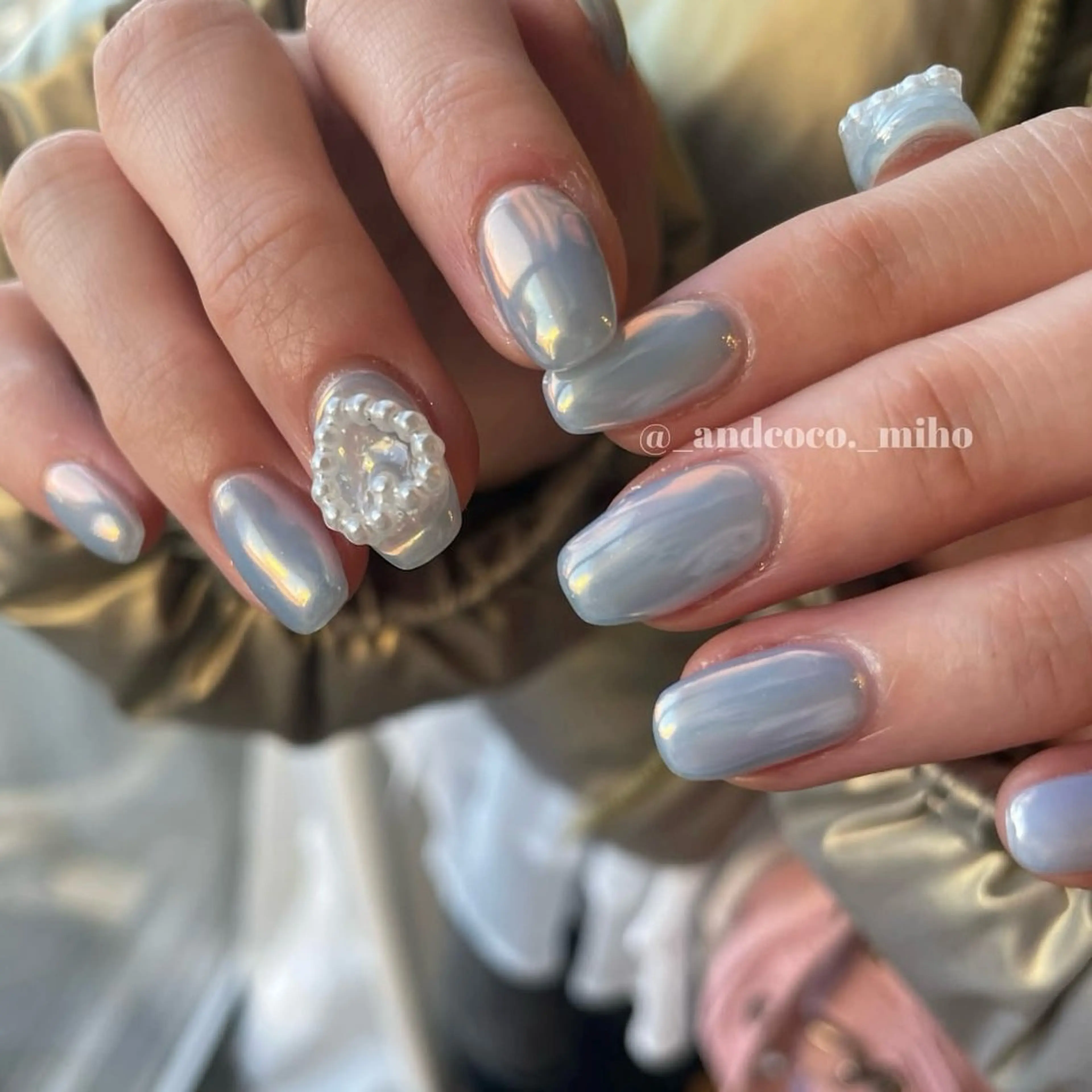 ネイル And  & coco. eyelash & nail所属・Nailist〻 mihoのネイルデザイン