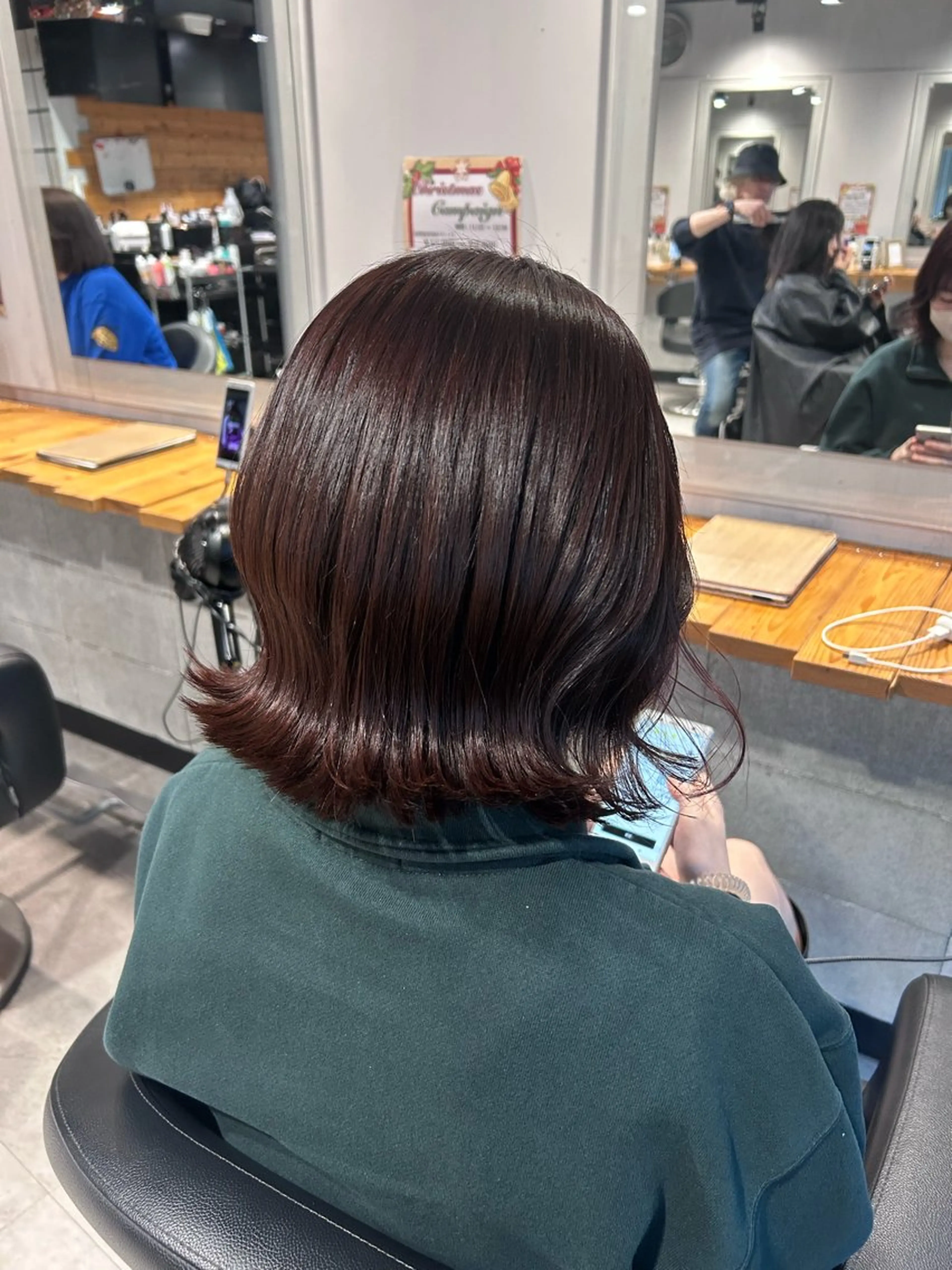 ミディアム ヘアカラー トリートメント ヘッドスパ 韓国Style♡ Nanami🇰🇷のヘアスタイル